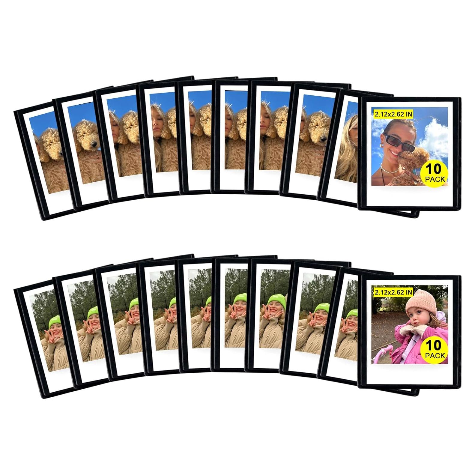 20 Marcos de Foto Magnéticos CAIYOULE para Polaroid Go