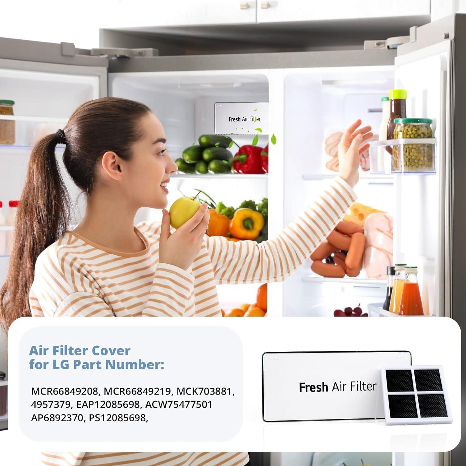 Cubierta Filtro Aire MCR66849208 + 3 Filtros LT120F LG