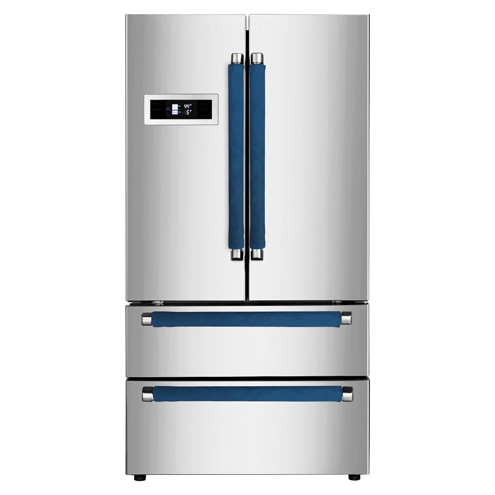 Cubiertas para Manijas de Refrigerador BlueStars 4 Pzas Azul