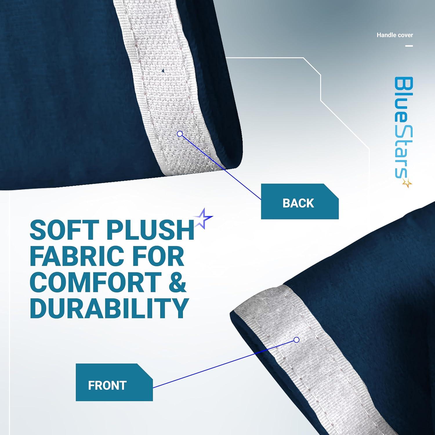 Cubiertas para Manijas de Refrigerador BlueStars 4 Pzas Azul