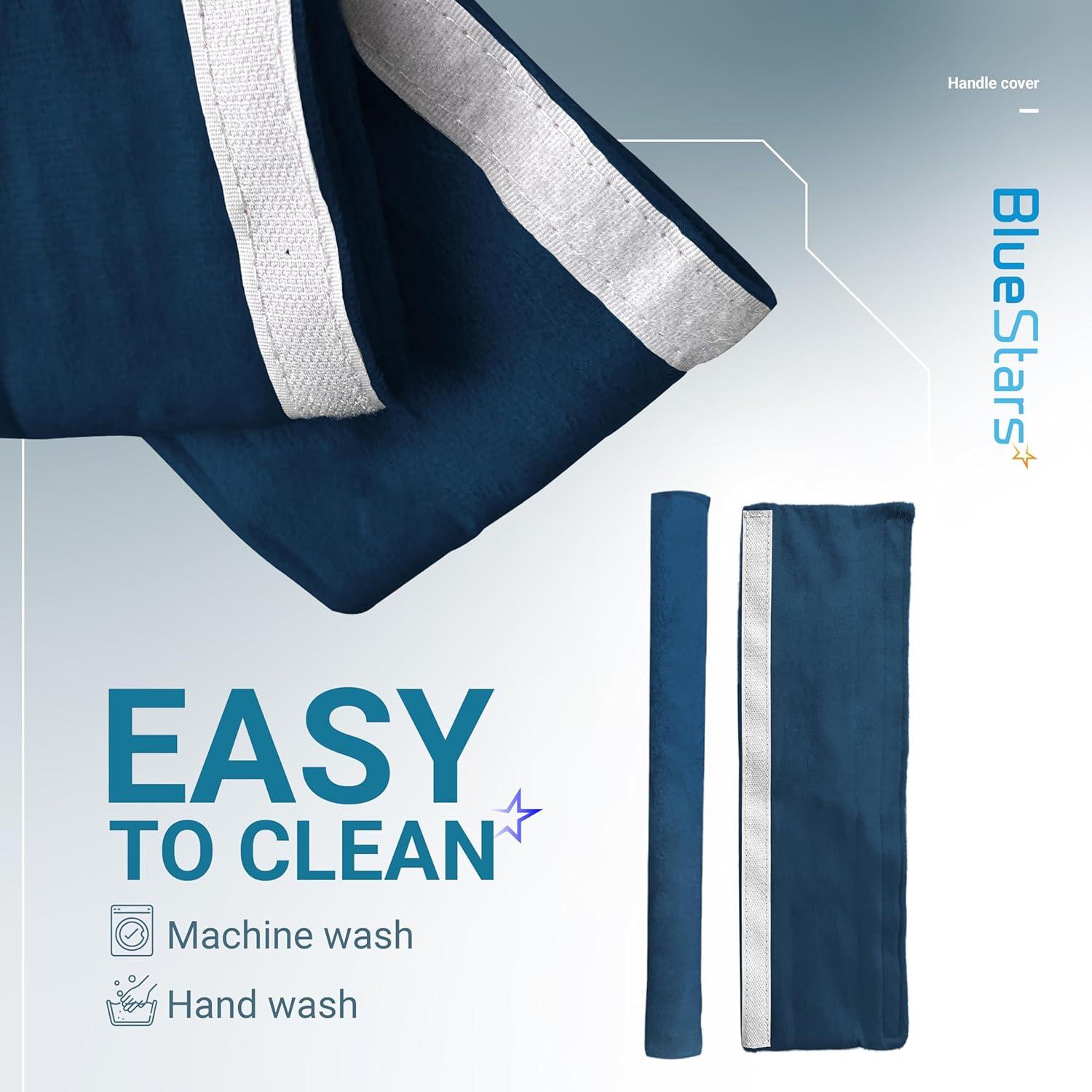 Cubiertas para Manijas de Refrigerador BlueStars 4 Pzas Azul