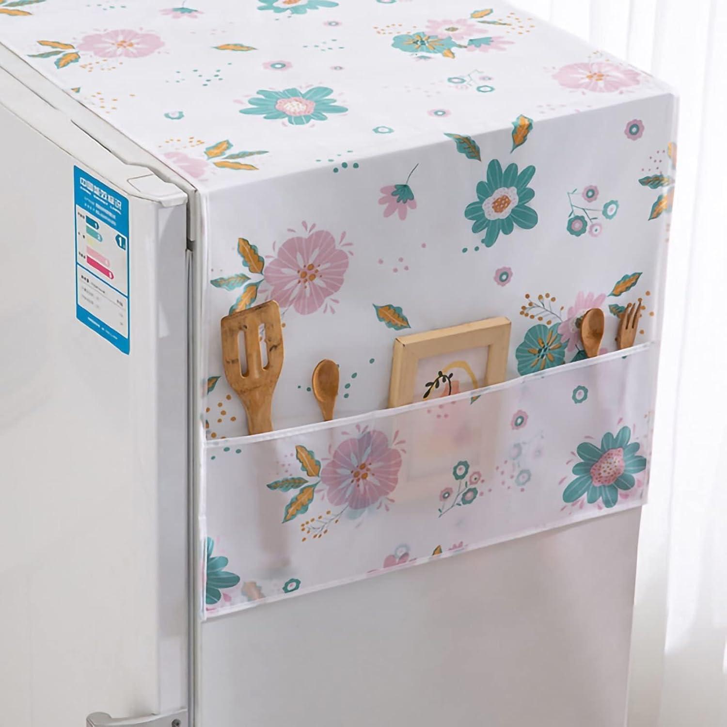 Cubierta de Polvo HERCHR para Refrigerador y Lavadora 130x55cm