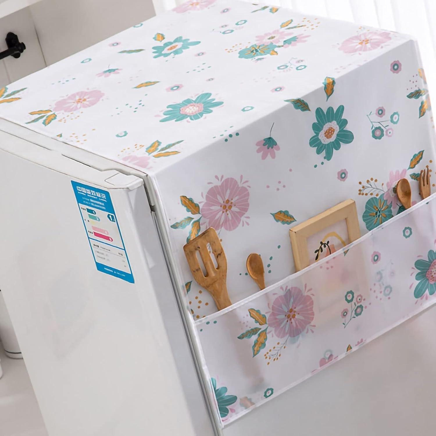 Cubierta de Polvo HERCHR para Refrigerador y Lavadora 130x55cm