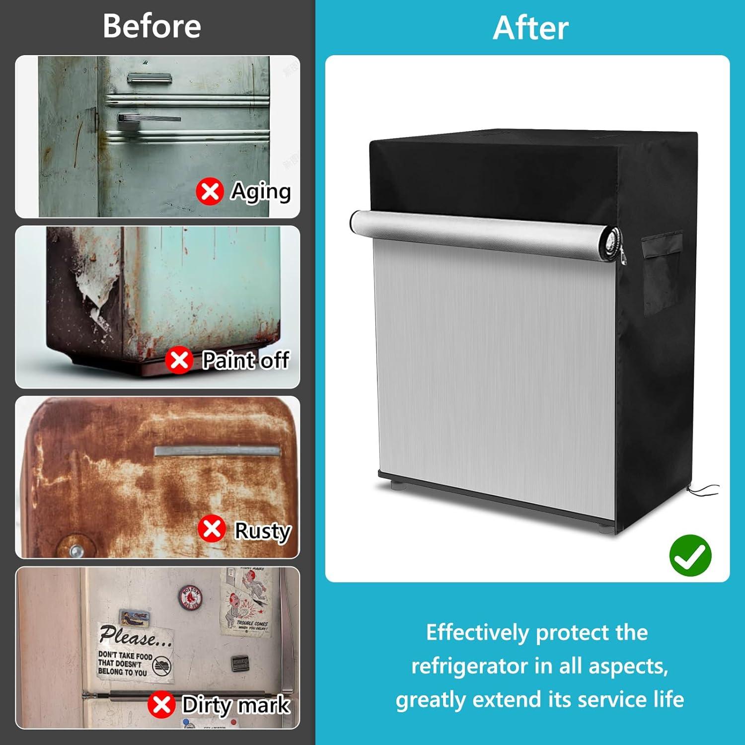 Cubierta Impermeable para Congelador Vertical MUTUSHI 58x56x86cm