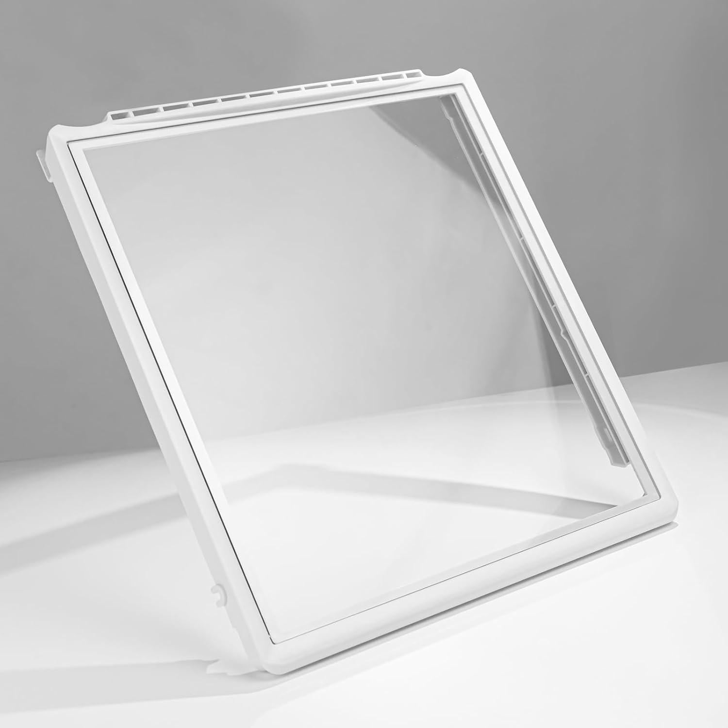 Marco de estante de refrigerador Frigidaire 241969501 con vidrio