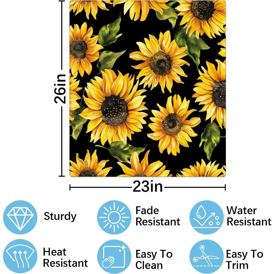 Cubierta Magnética OSAM SPACE Girasol Acuarela 66x58 cm