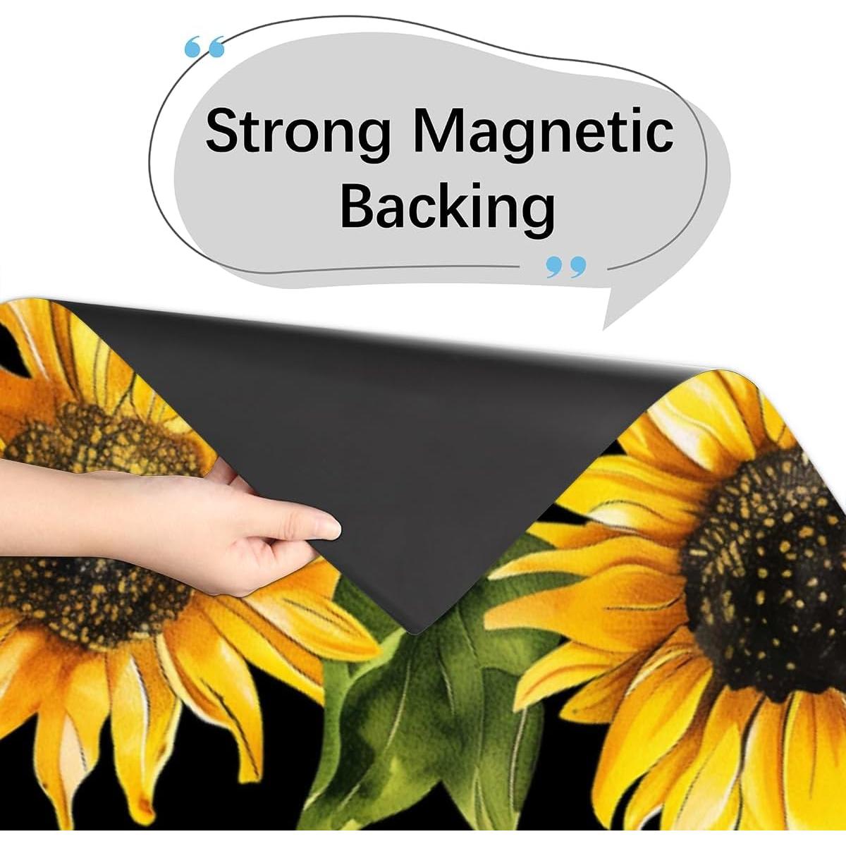 Cubierta Magnética OSAM SPACE Girasol Acuarela 66x58 cm