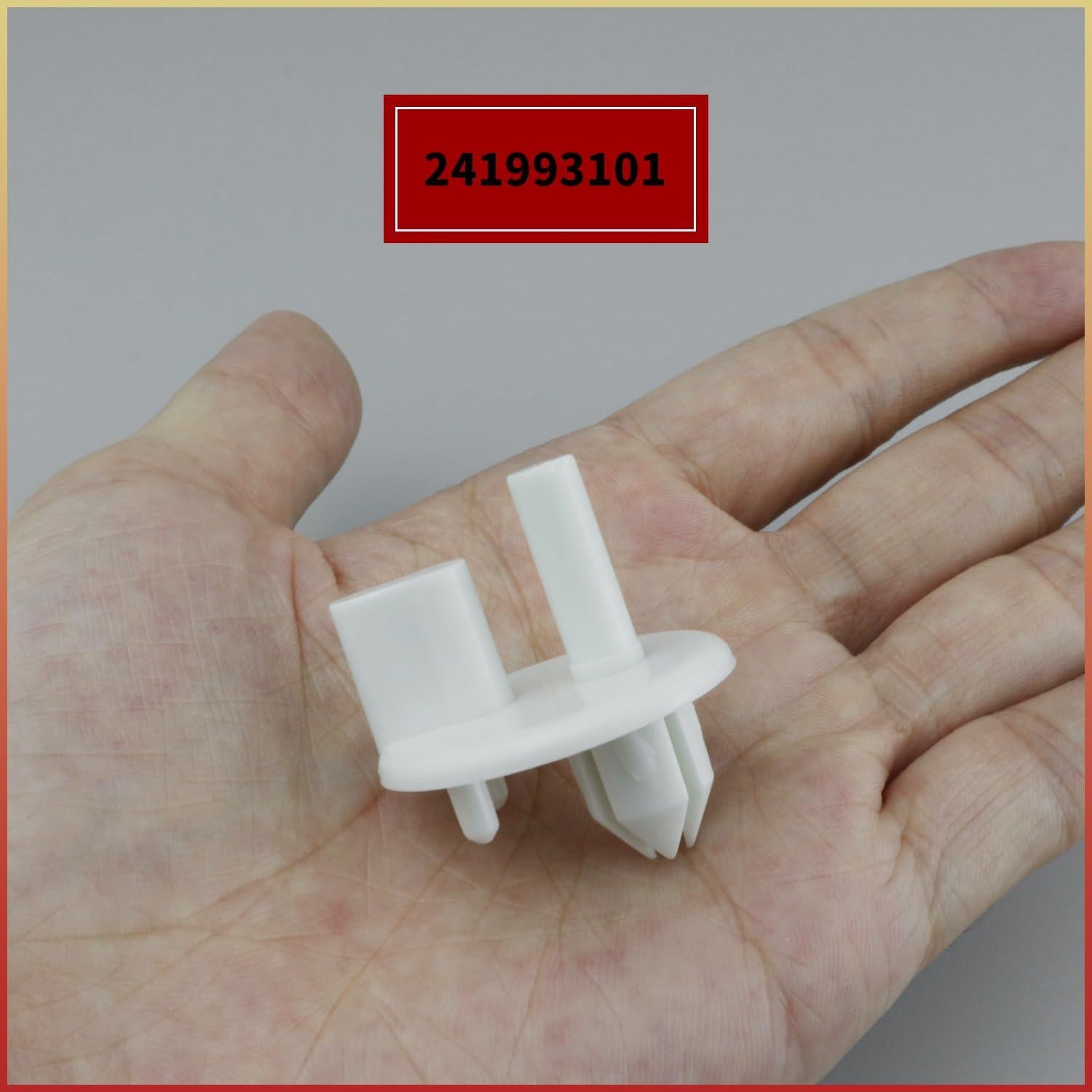 Paquete de 4 Soportes de Cubierta Crisper 241993101 Frigidaire