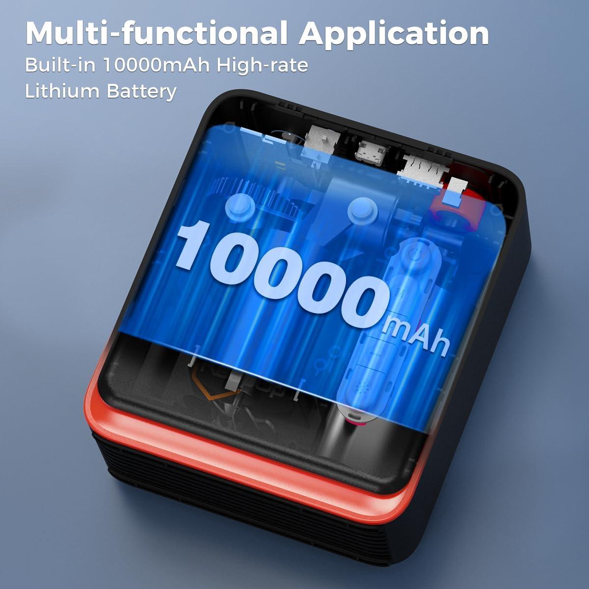 Compresor de Aire Portátil KEEPUP 150 PSI Inflado Rápido