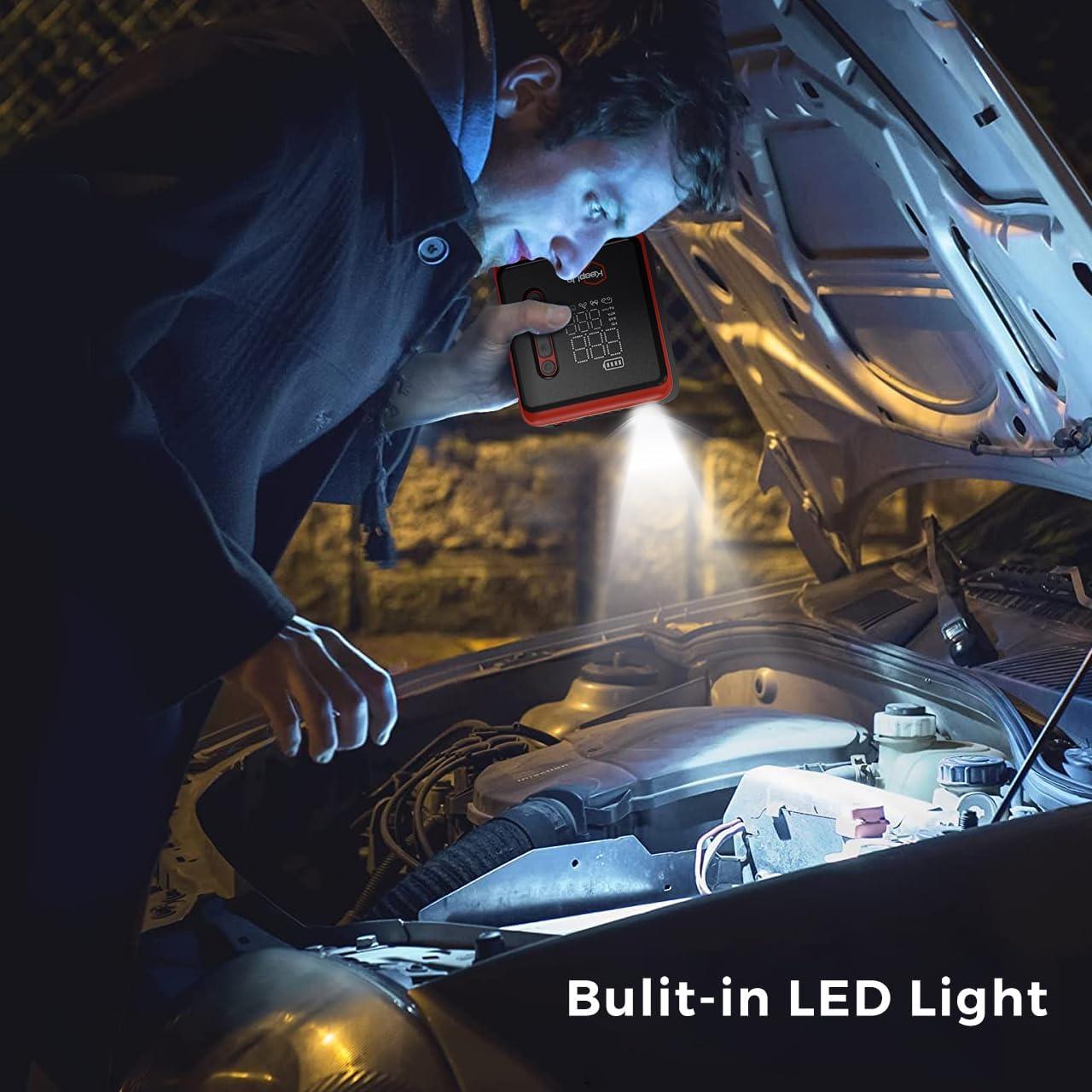 Compresor de Aire Portátil KEEPUP 150 PSI Inflado Rápido