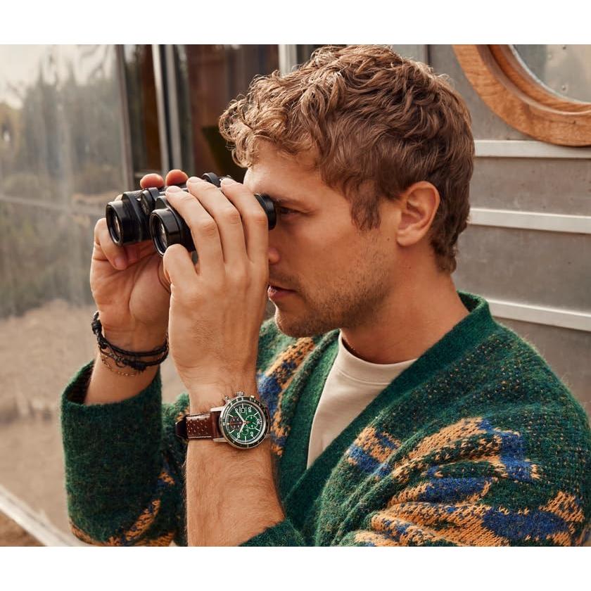 Reloj Cronógrafo Citizen Eco-Drive Brycen Hombre 44mm Verde