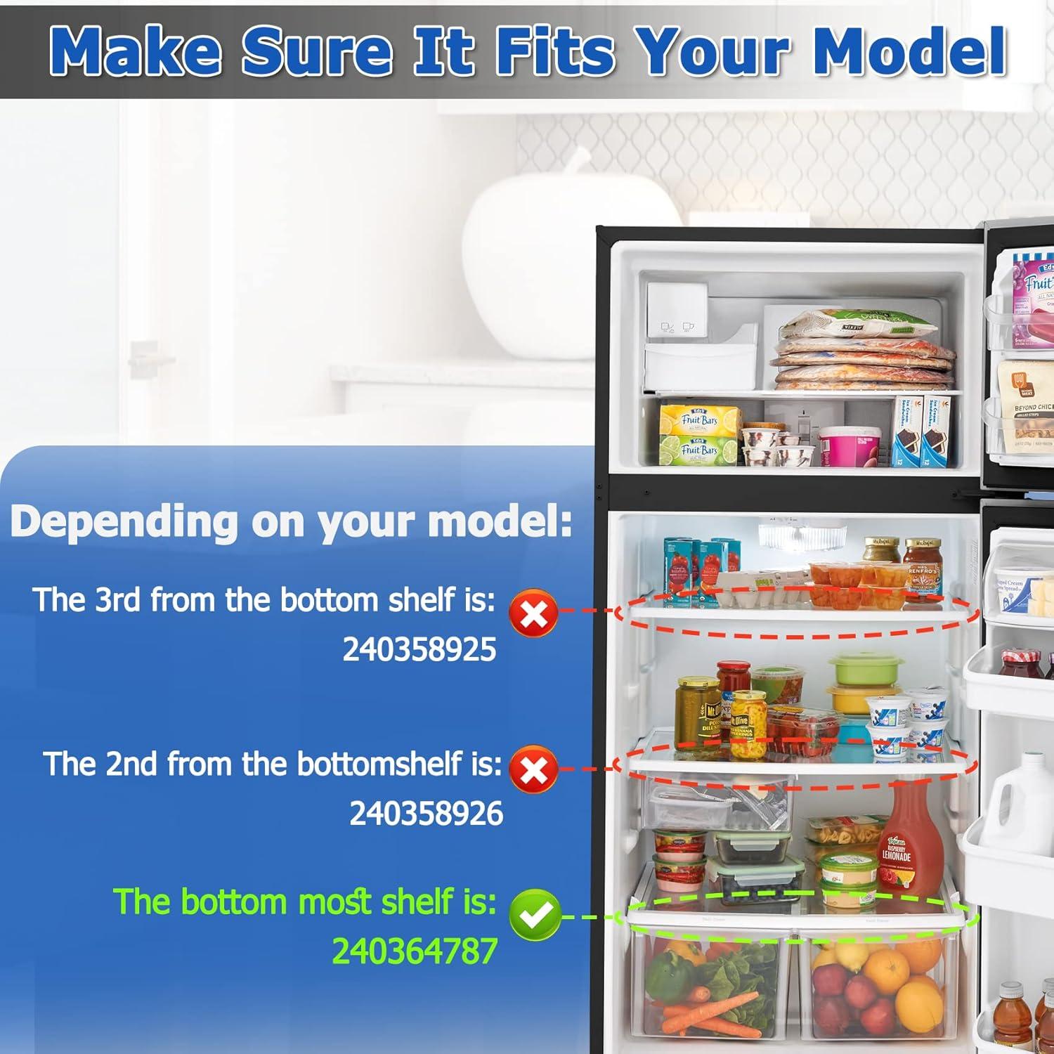 Cubierta de Cajón Crisper Frigidaire 240364787 1,47 kg