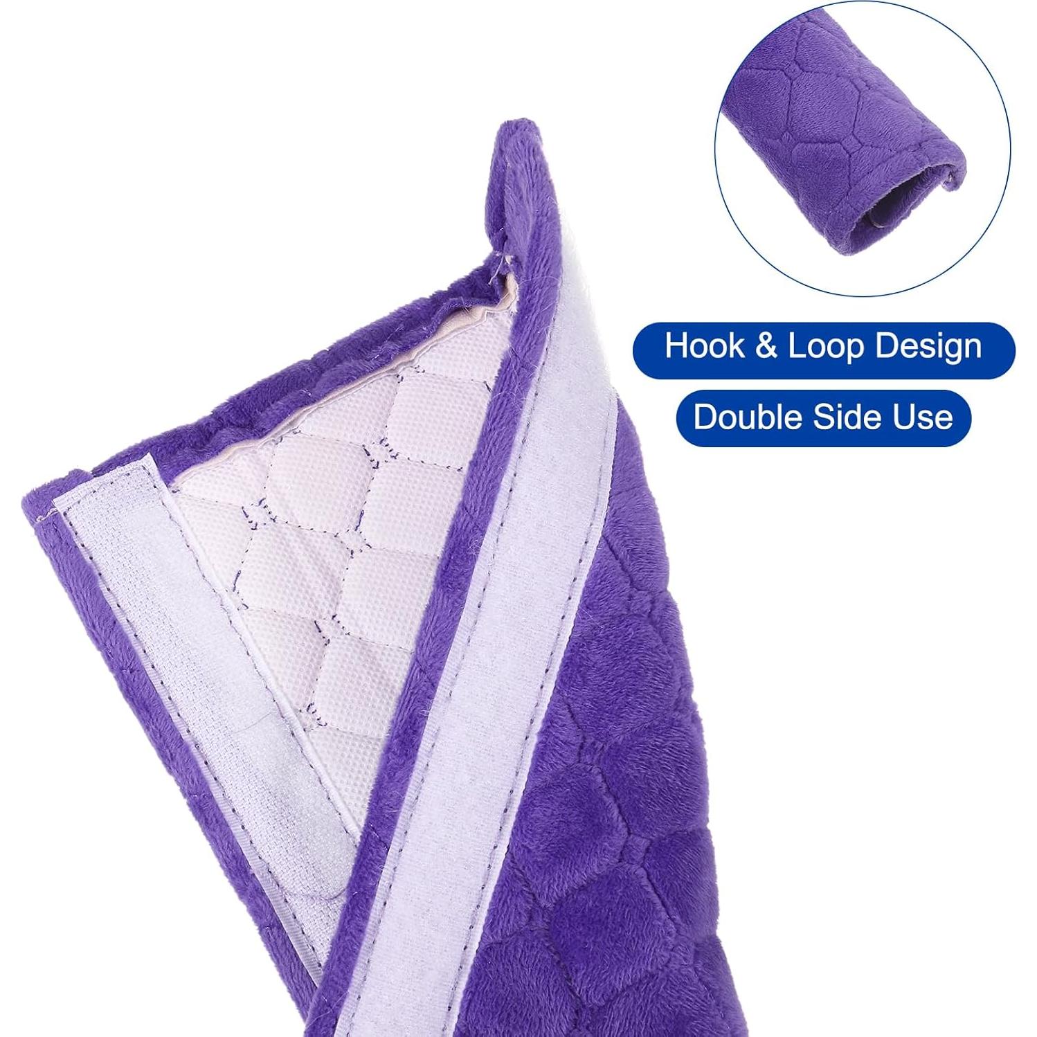 Cubiertas de Manijas de Refrigerador uxcell 2 Piezas Púrpura