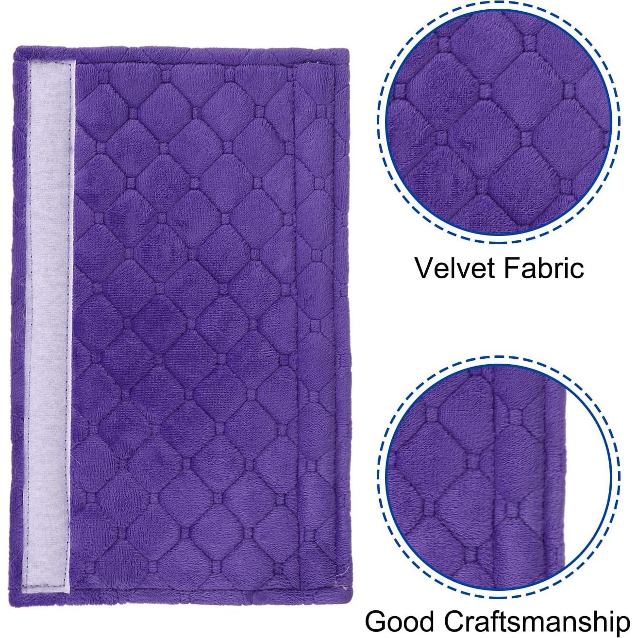 Cubiertas de Manijas de Refrigerador uxcell 2 Piezas Púrpura