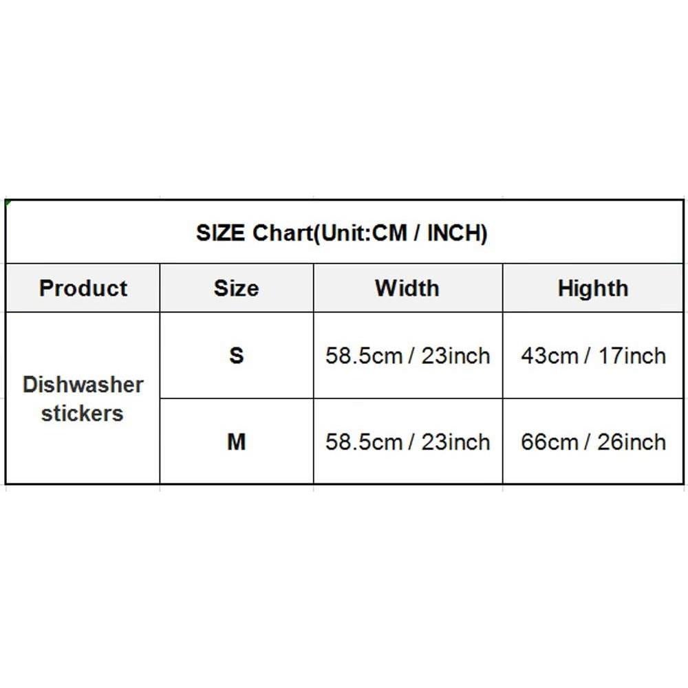 Imán Decorativo Floral Negro Thuepak para Lavavajillas 58,5x66 cm