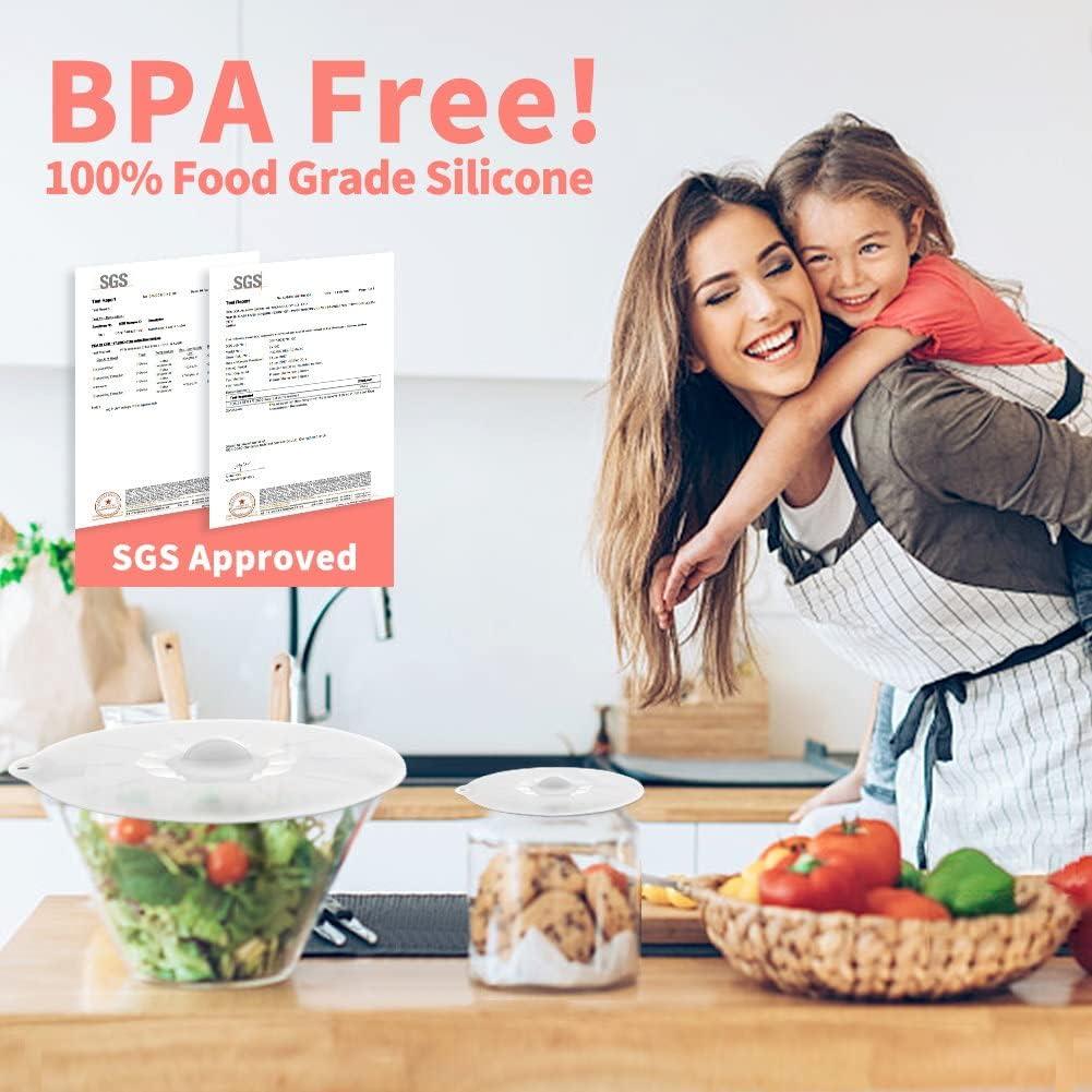 Tapas de Silicona para Alimentos ANDYKEN 5 Tamaños 30,48 cm