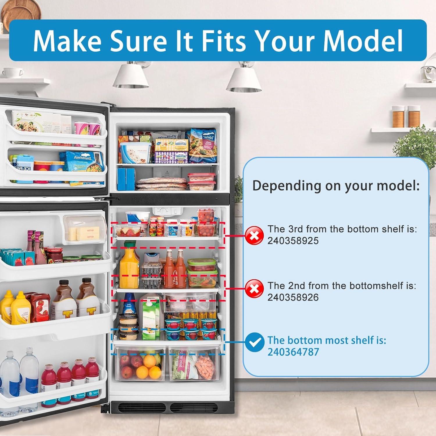 Cubierta de Cajón Crisper Frigidaire 240364787 64.77x48.26 cm