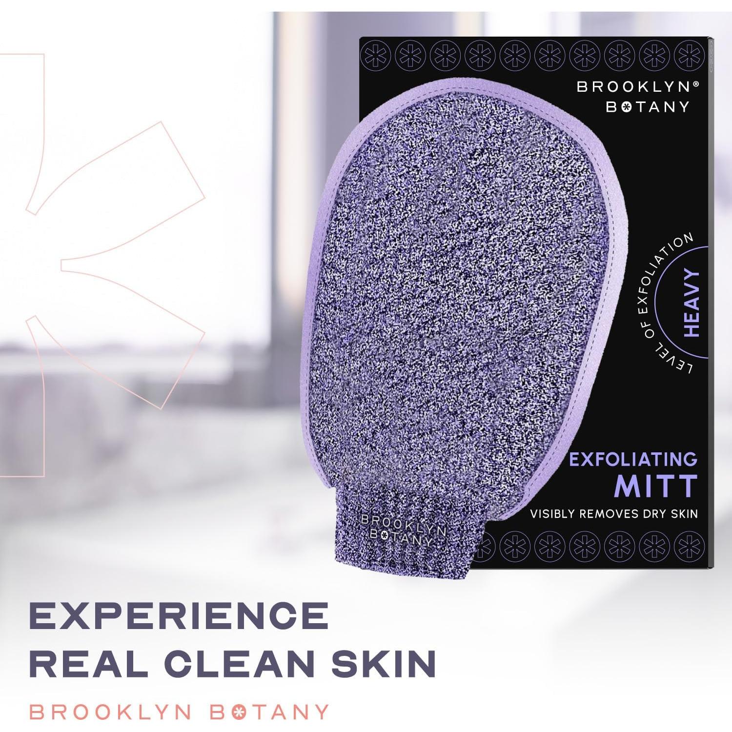 Mitón Exfoliante Brooklyn Botany para Baño y Ducha - 1 Mitón