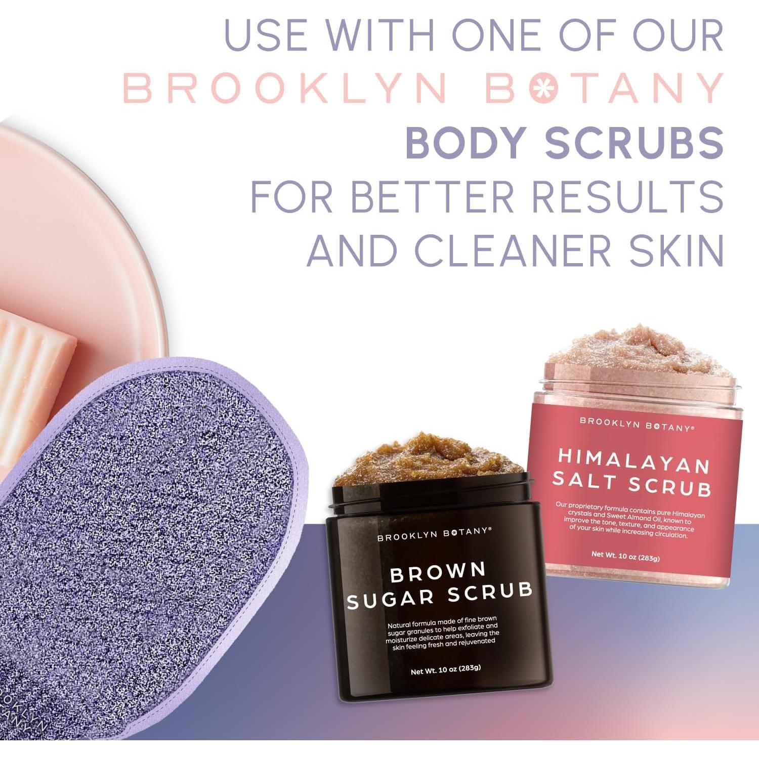 Mitón Exfoliante Brooklyn Botany para Baño y Ducha - 1 Mitón