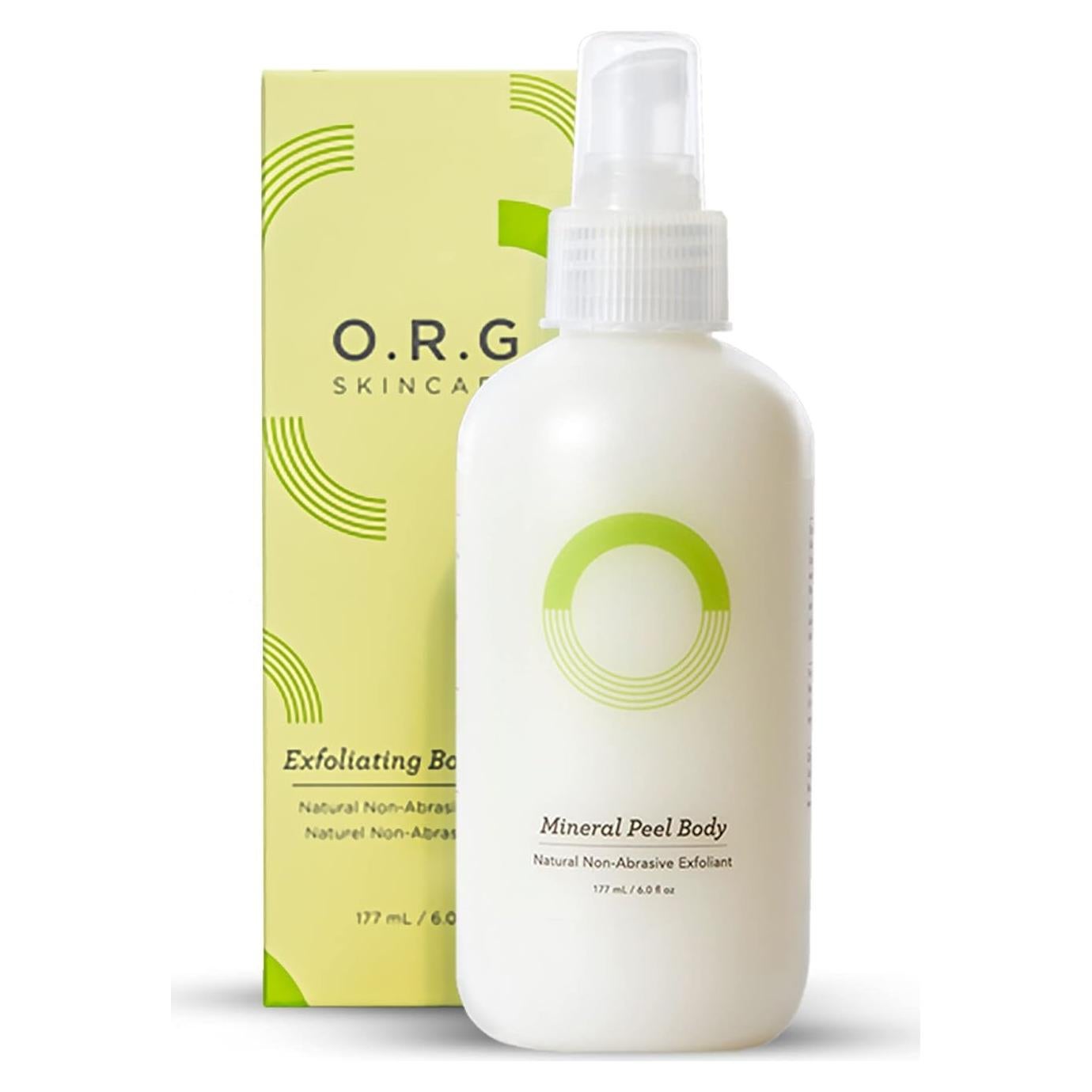 Exfoliante Corporal O.R.G Gel 170g Natural para Piel Suave