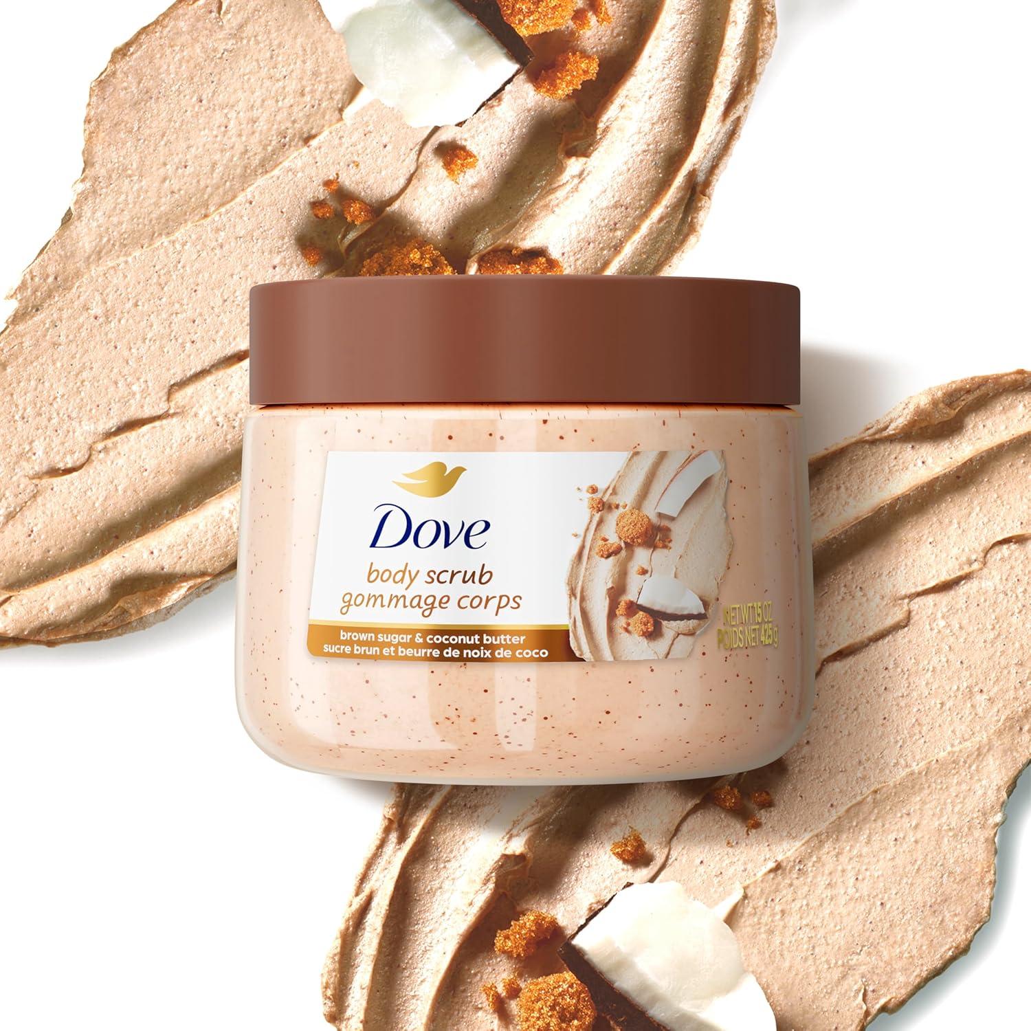 Exfoliante Corporal Dove Azúcar Moreno y Coco 425 g