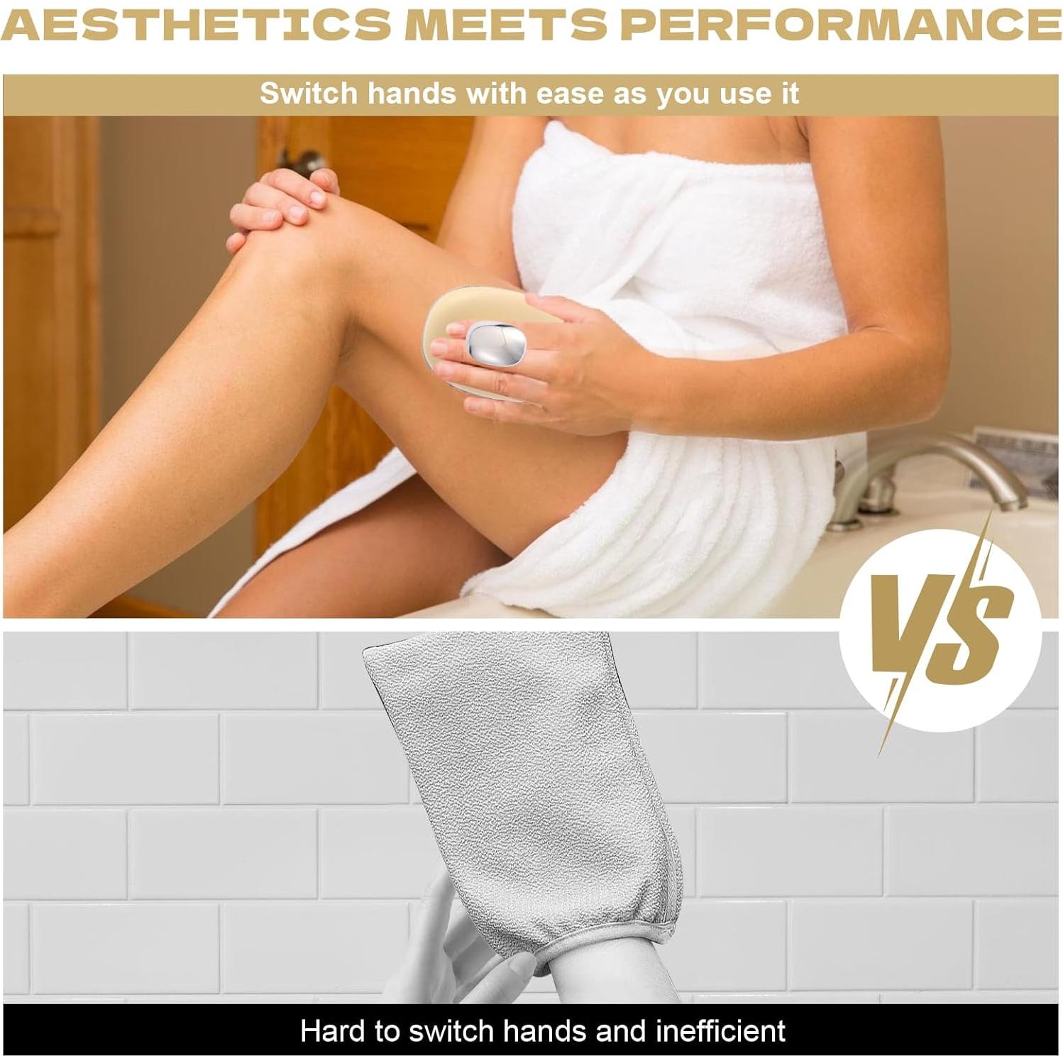 Exfoliante Corporal Ergonómico BUBBLEDANCE 10.5x7.5cm