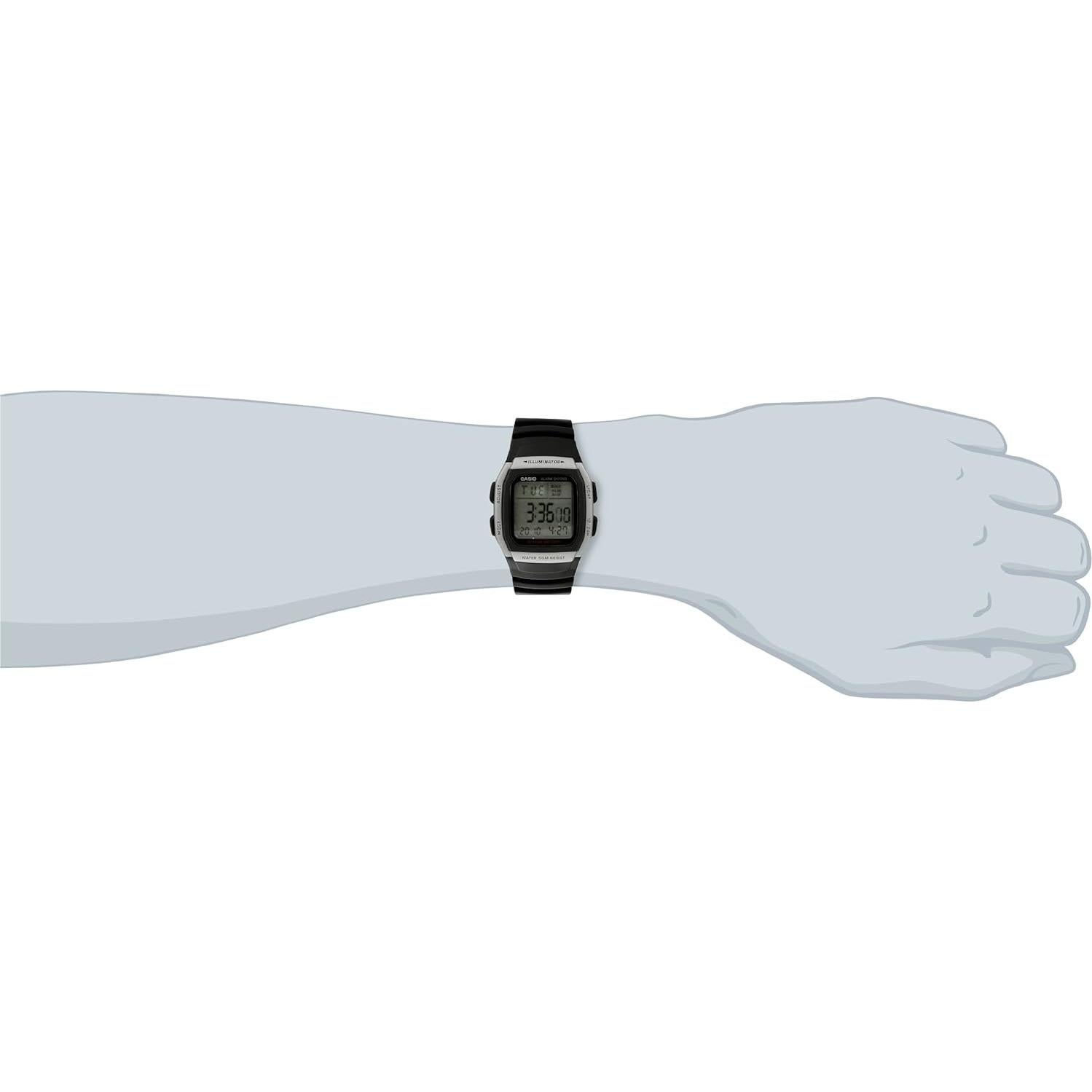 Reloj Deportivo Digital Casio W96H-1AV Hombre Resistente al Agua