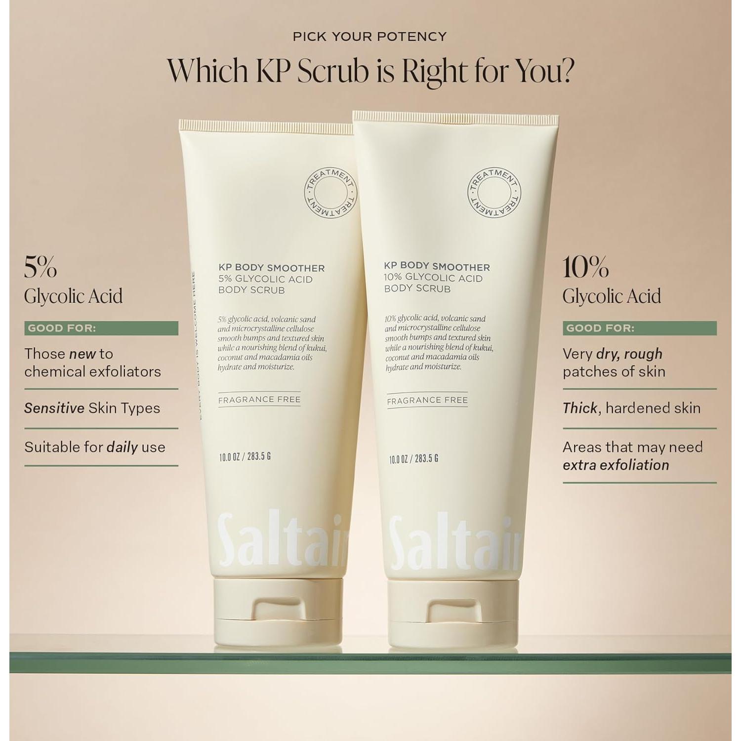 Exfoliante Corporal Saltair 5% Ácido Glicólico 283 g