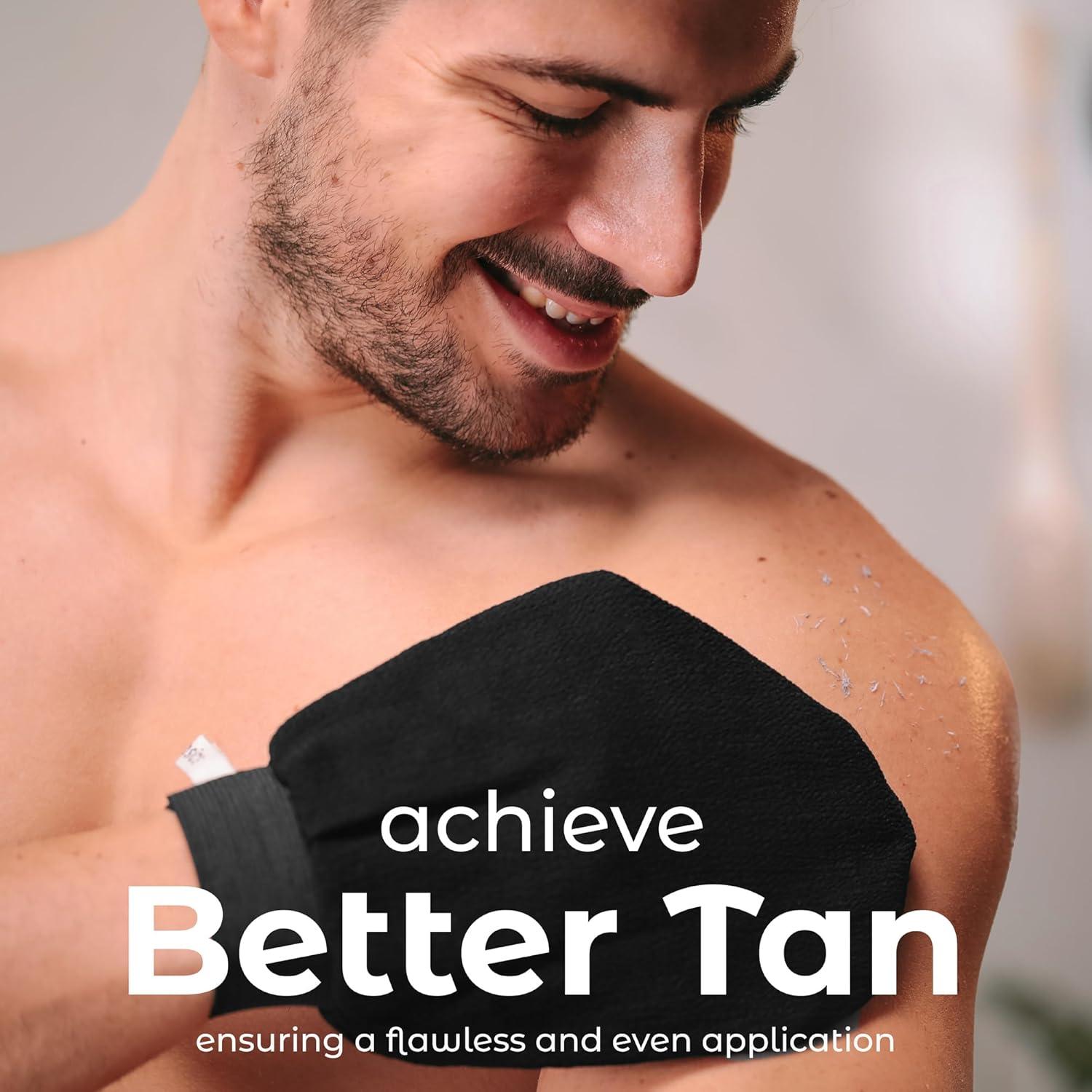 Mitones Exfoliantes Corporales MainBasics - 2 Pack para Piel Suave