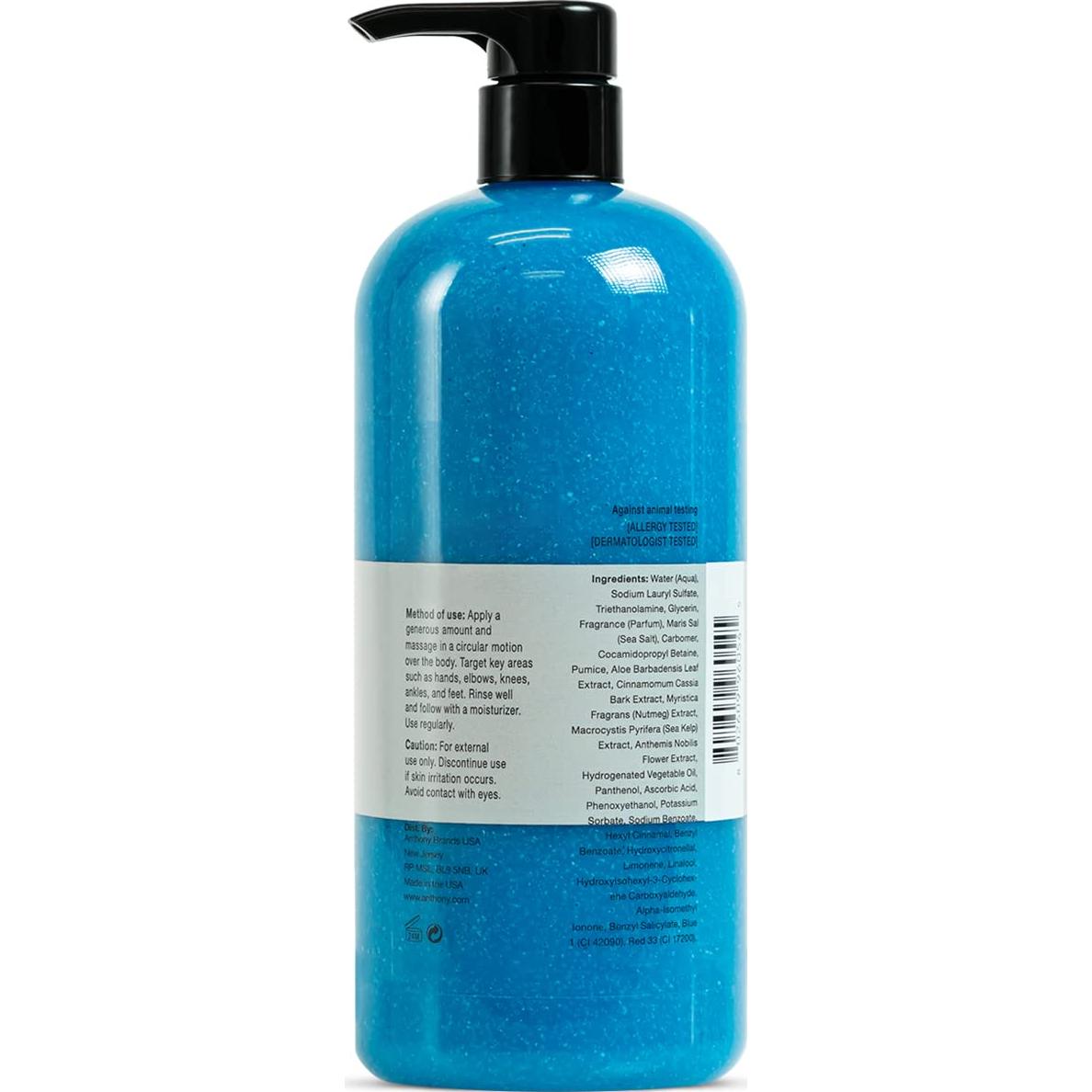 Exfoliante Corporal Anthony 946ml Sal Marina Vitamina C