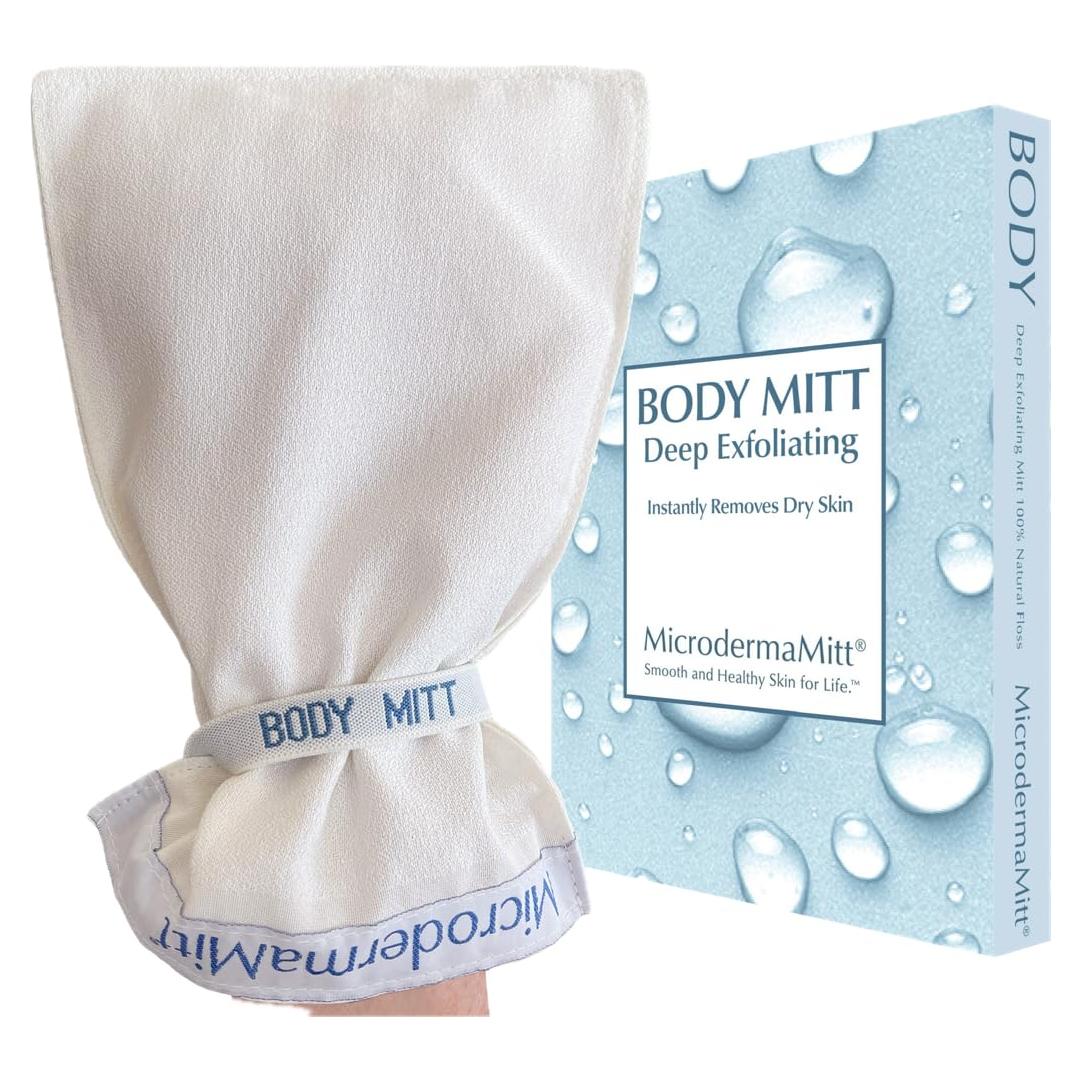 Mitón Exfoliante MicrodermaMitt para Ducha - Cuidado de Piel