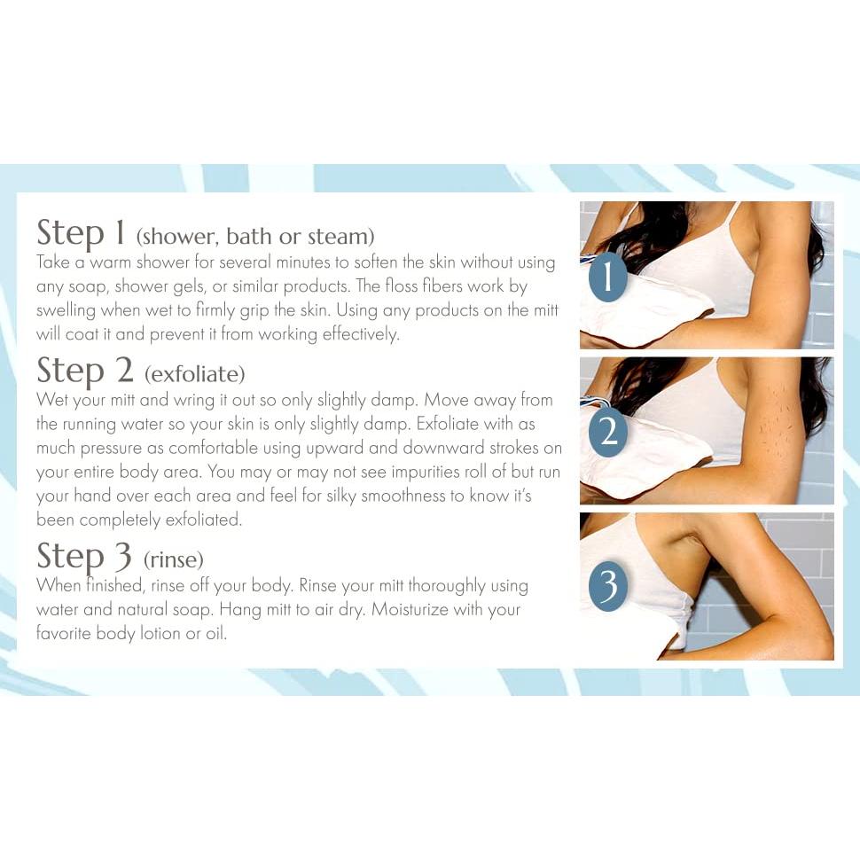 Mitón Exfoliante MicrodermaMitt para Ducha - Cuidado de Piel