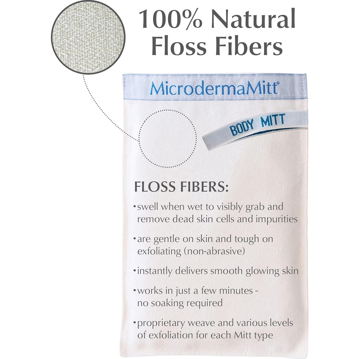 Mitón Exfoliante MicrodermaMitt para Ducha - Cuidado de Piel