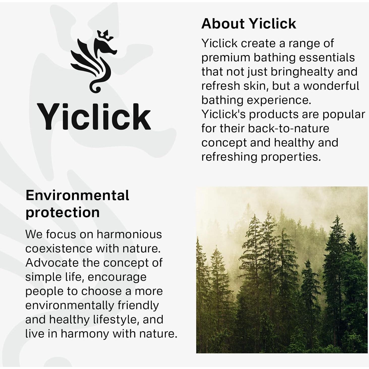 Esponja Exfoliante Yiclick Negra 87.6x29.2 cm para Cuerpo