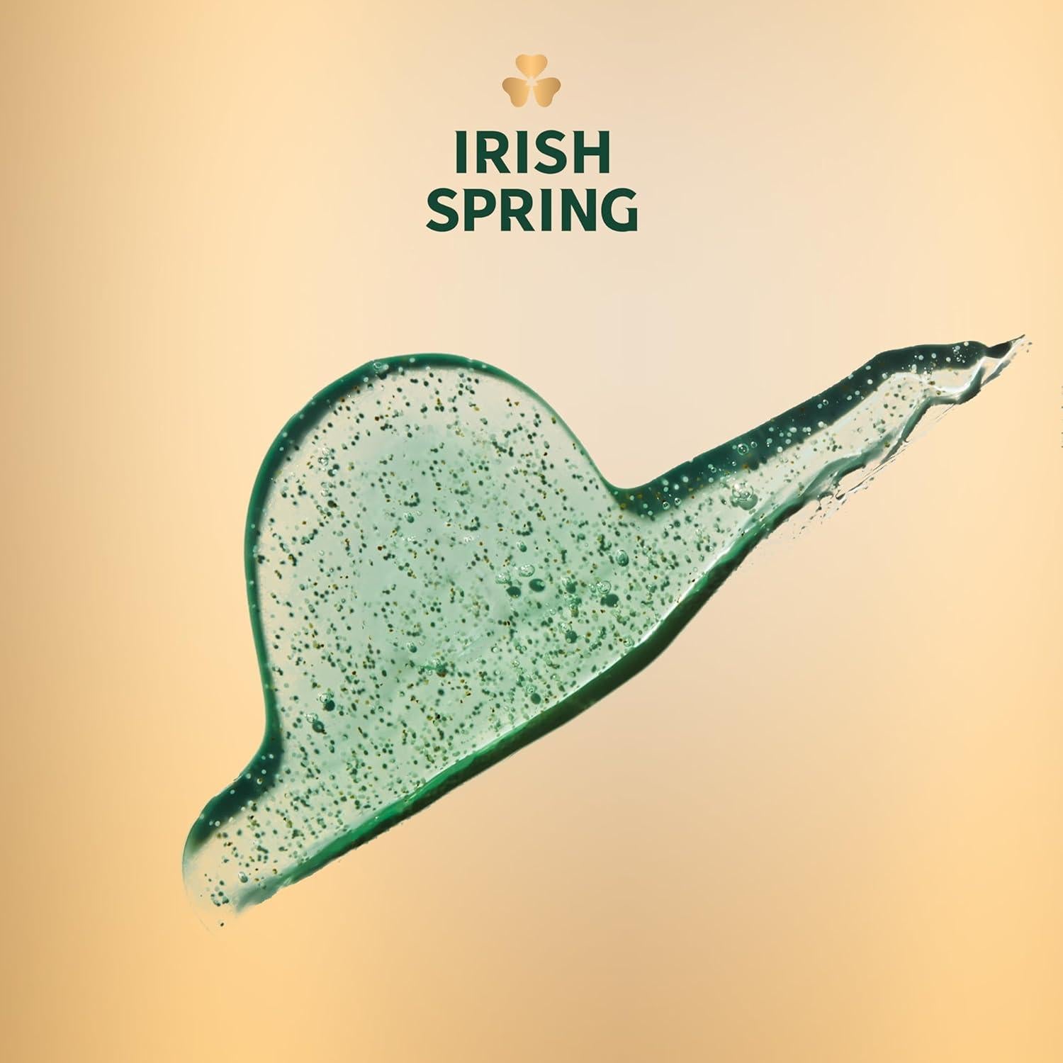 Gel de Ducha Exfoliante Irish Spring 30 oz para Hombres