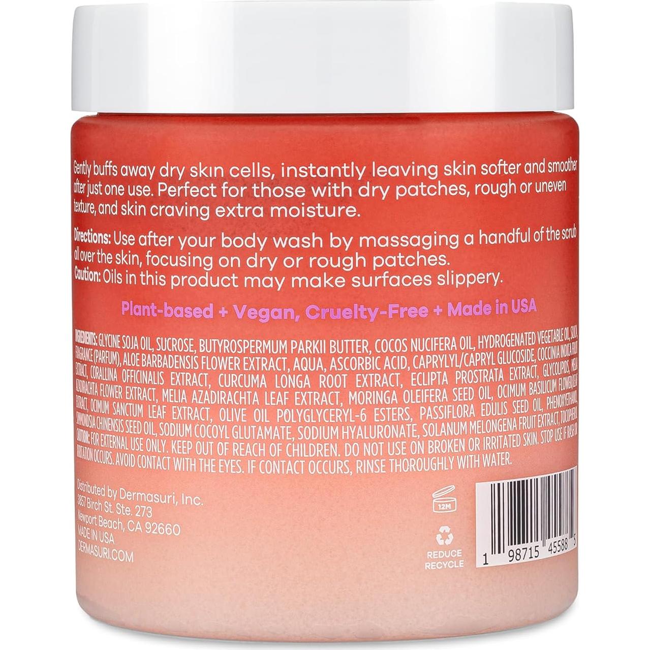 Exfoliante Corporal Dermasuri Azúcar 250g - Hidratación Profunda