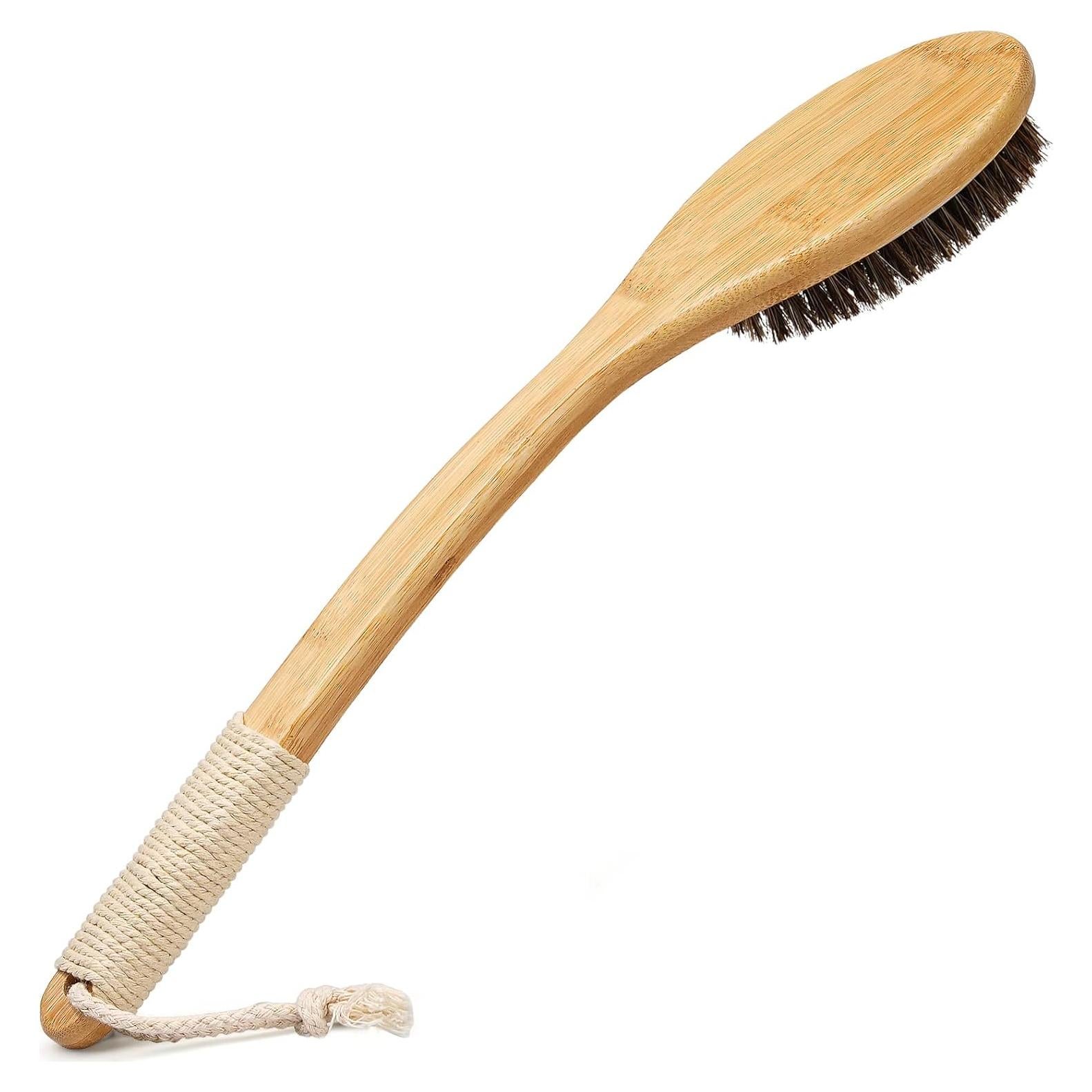 Esfregador Exfoliante de Espalda Eaxun 42.4 cm Bambú