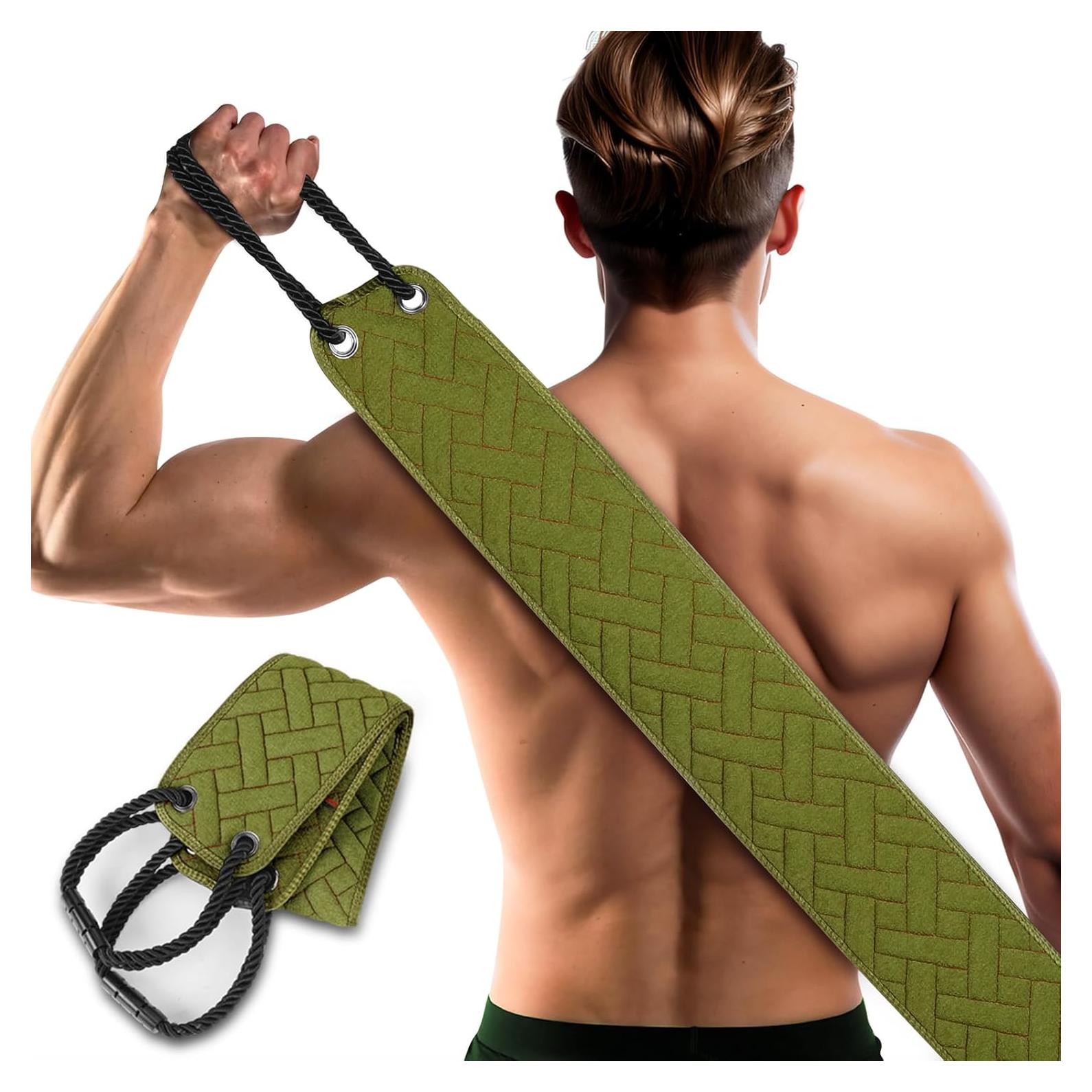 Esfregador de Espalda Exfoliante Eaxun 97,79 cm Doble Cara