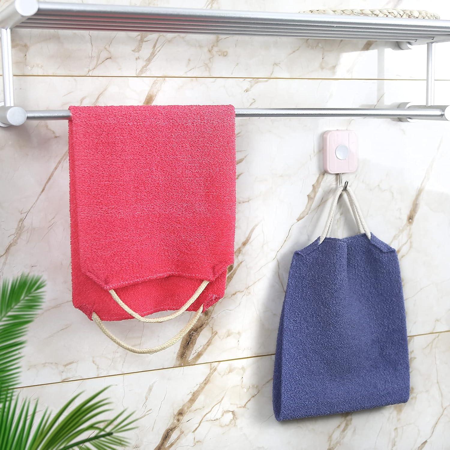 Exfoliante para Espalda Evridwear con Mangos - 2 Piezas Azul