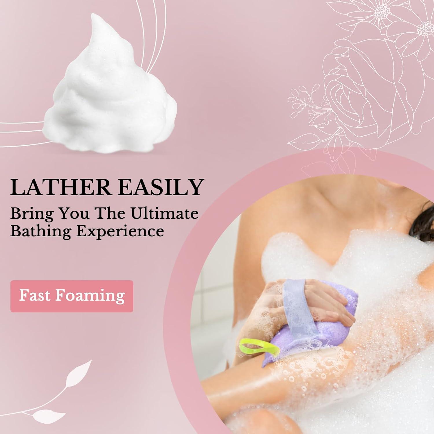 Esponja Exfoliante para el Cuerpo MIG4U - Paquete de 3