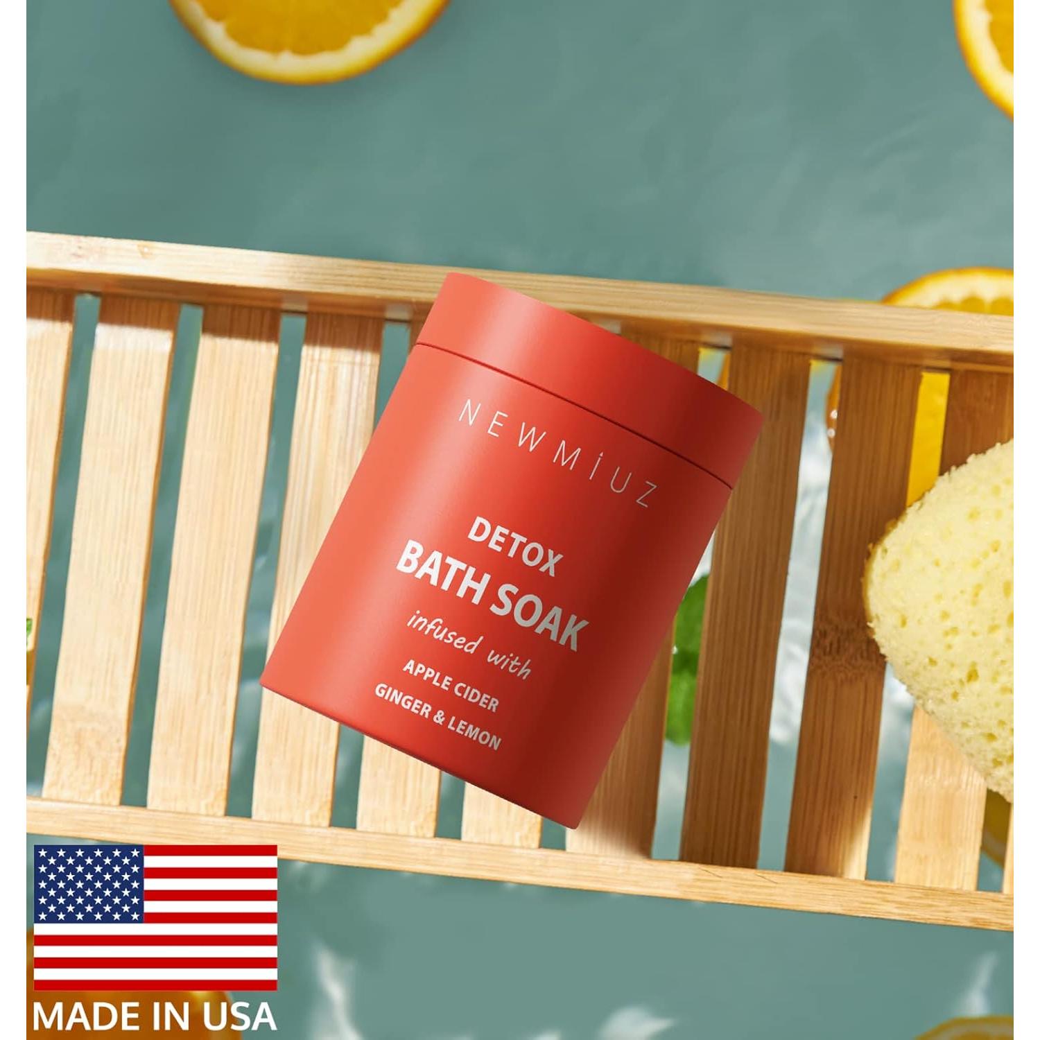 Sales de Baño de Lujo New Miuz con Jengibre y Limón 300g