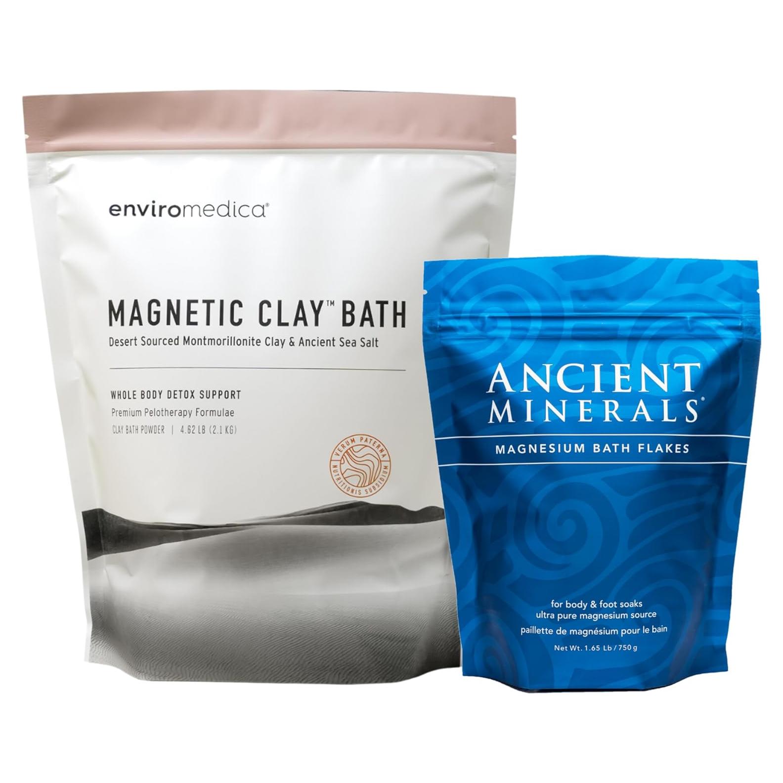 Baño de Arcilla Magnética Enviromedica 750g - Desintoxicación Natural