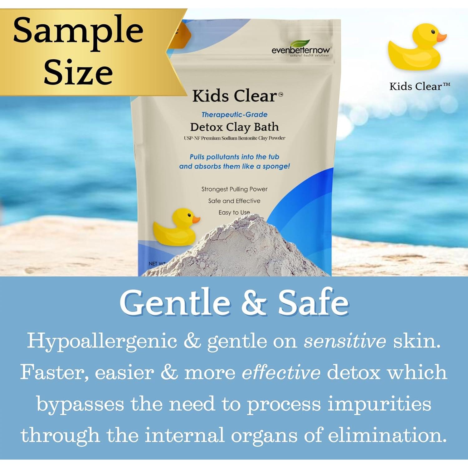 Baño de Arcilla Detox Claro para Niños Evenbetternow 227g