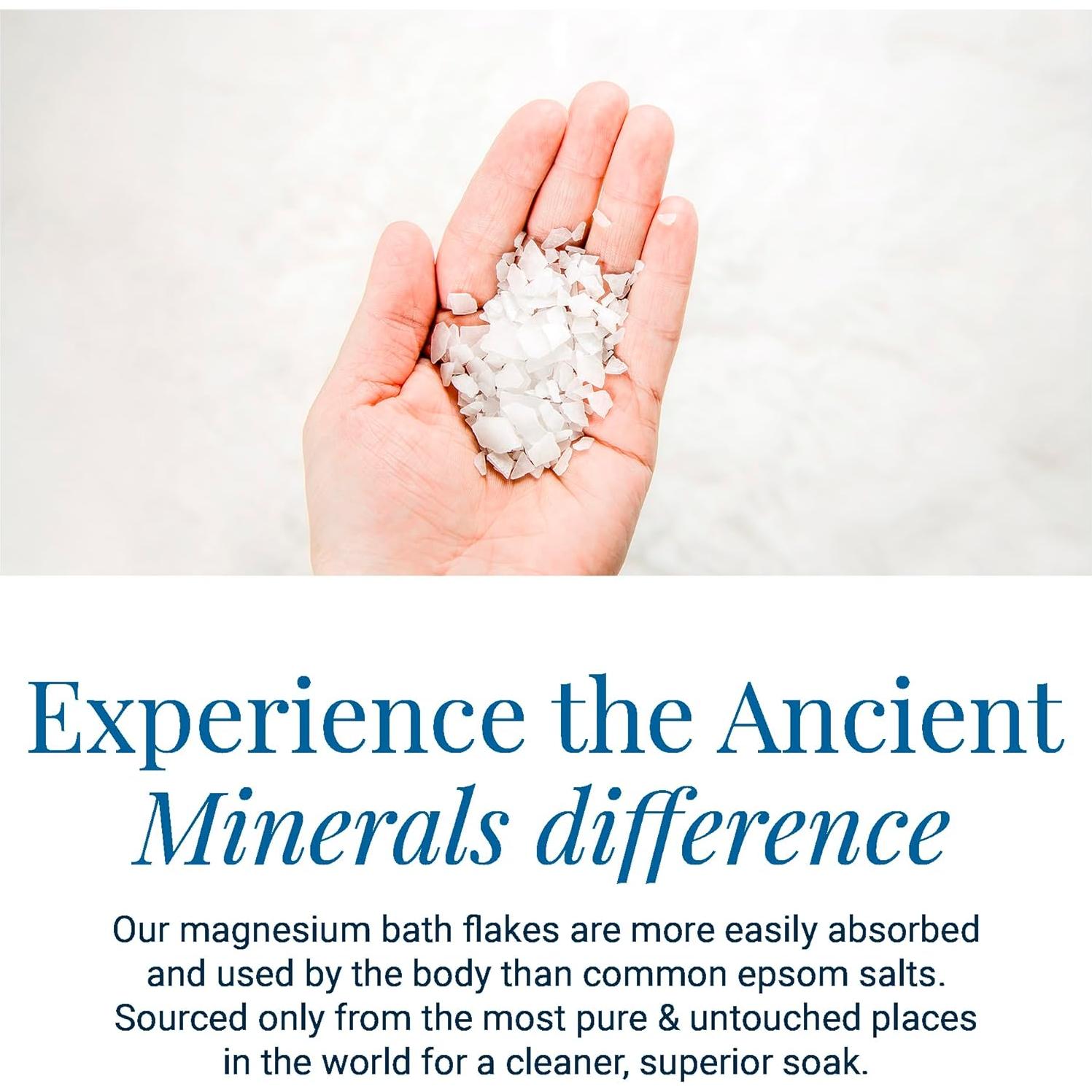 Escamas de Baño de Magnesio Minerales Antiguos 0.75 kg