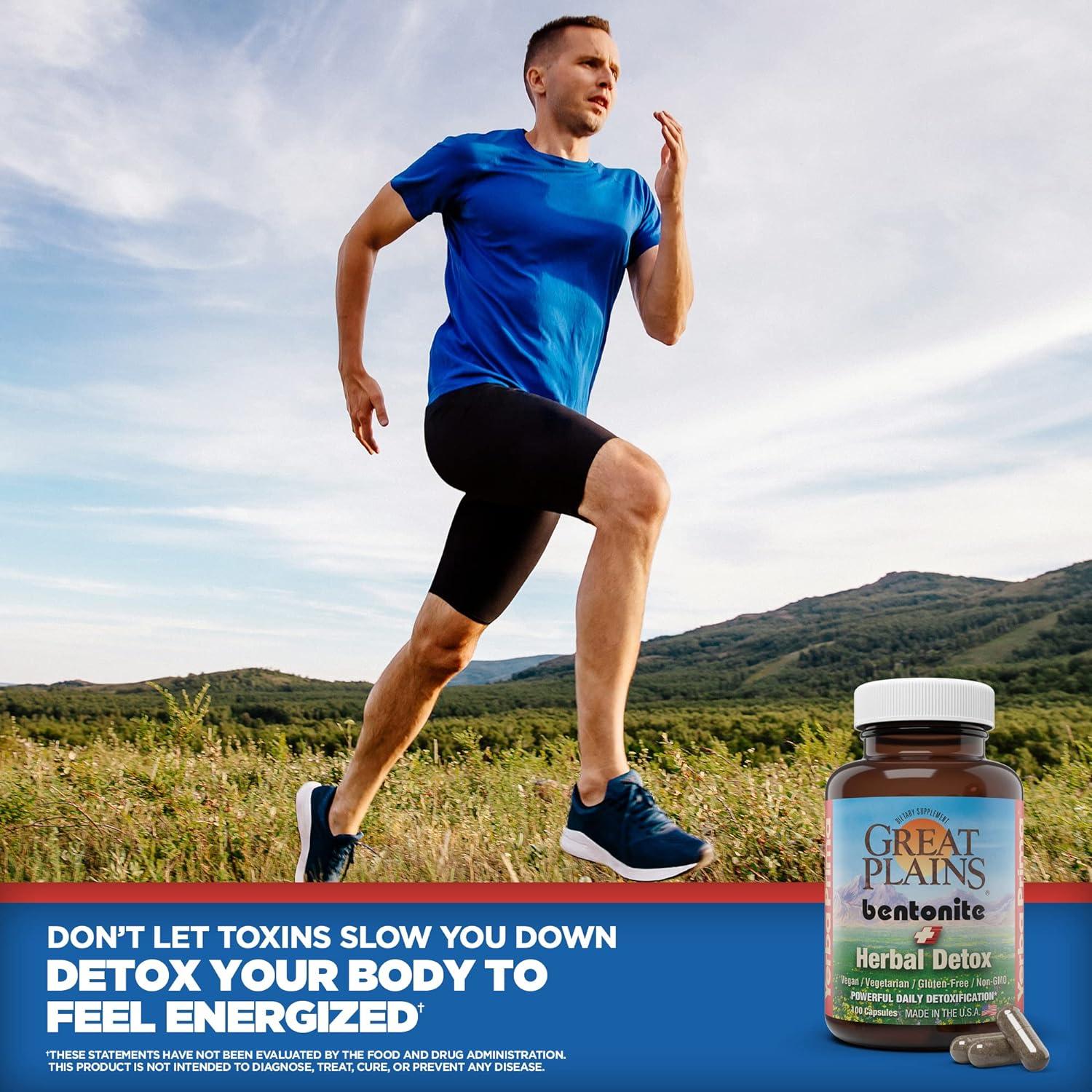 Yerba Prima Bentonita Detox 100 Cápsulas Veganas 100mg