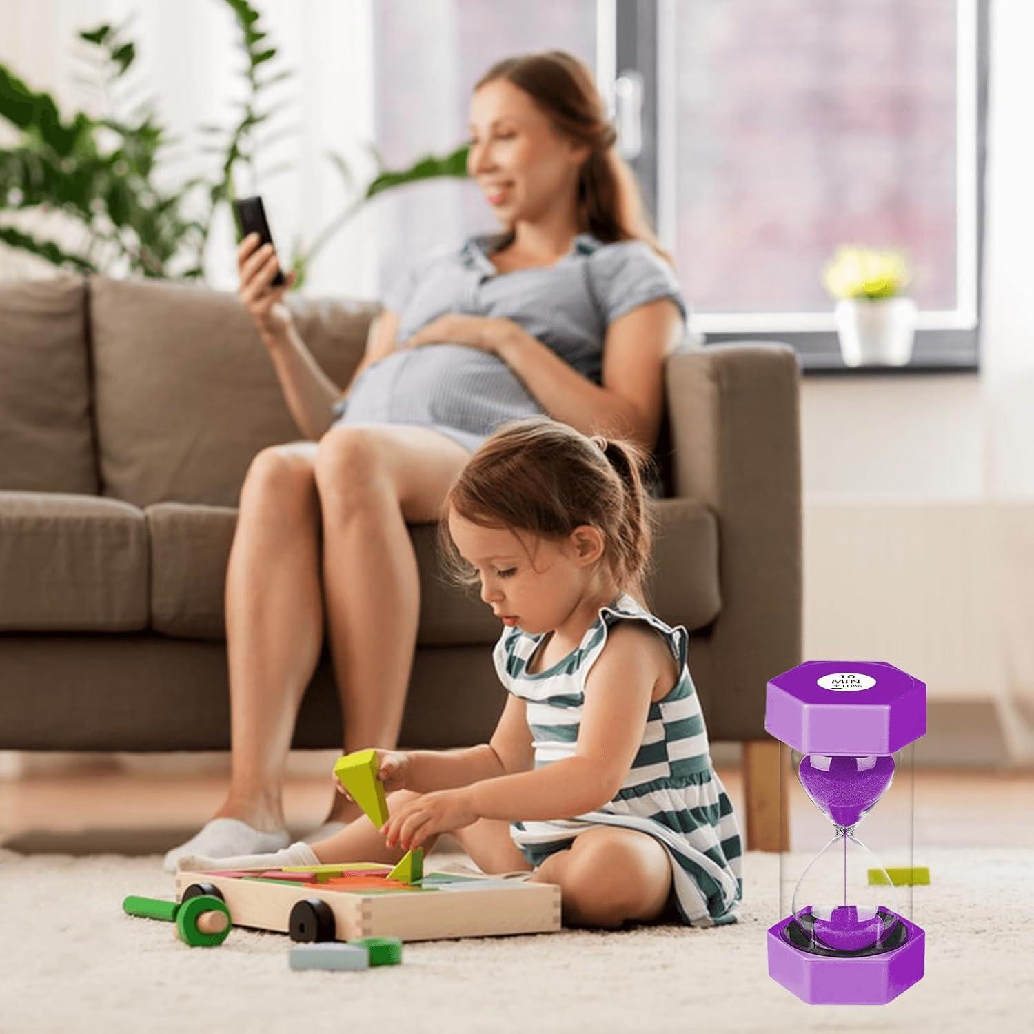 Reloj de Arena SuLiao para Niños 1/3/5/10/30 Minutos