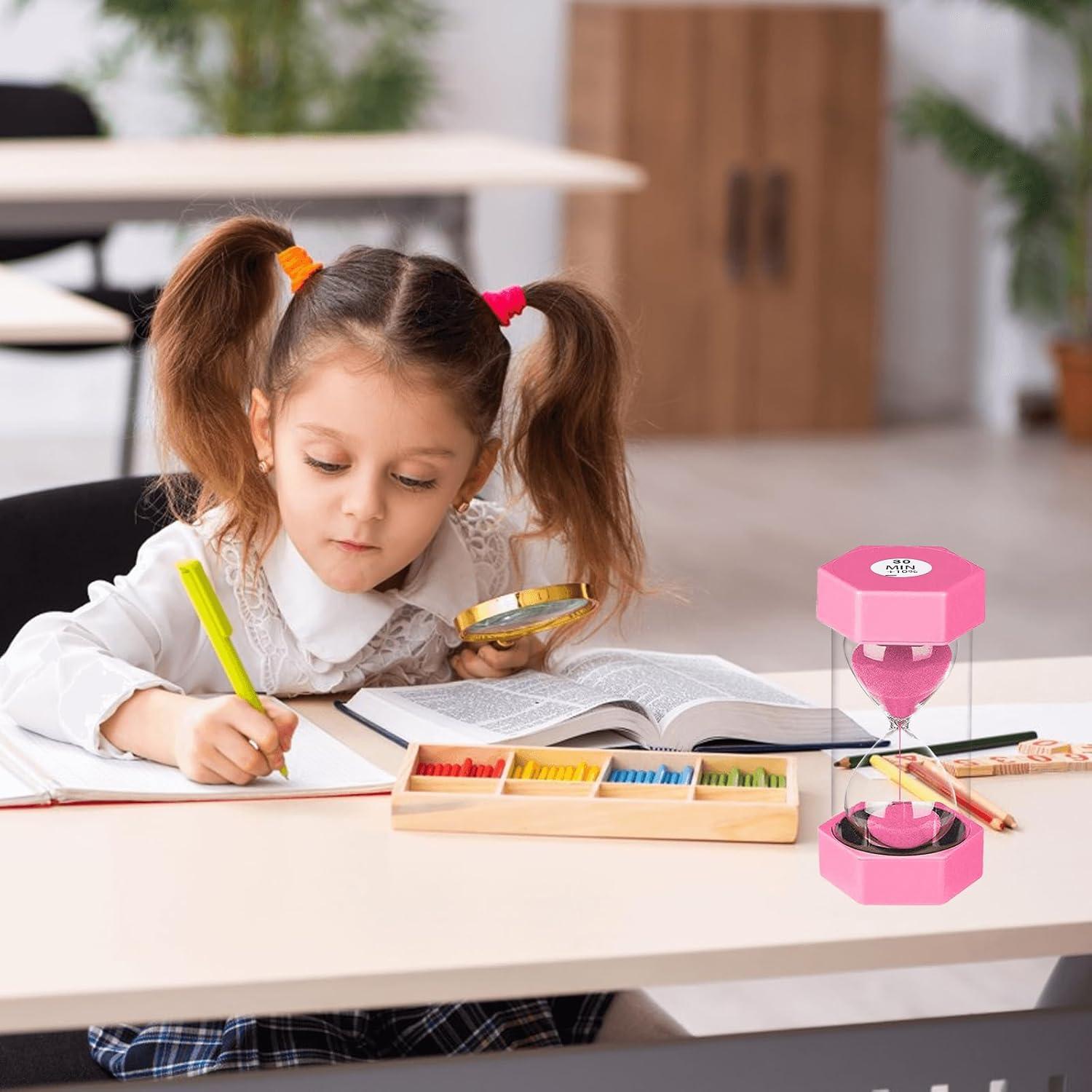 Reloj de Arena SuLiao para Niños 1/3/5/10/30 Minutos