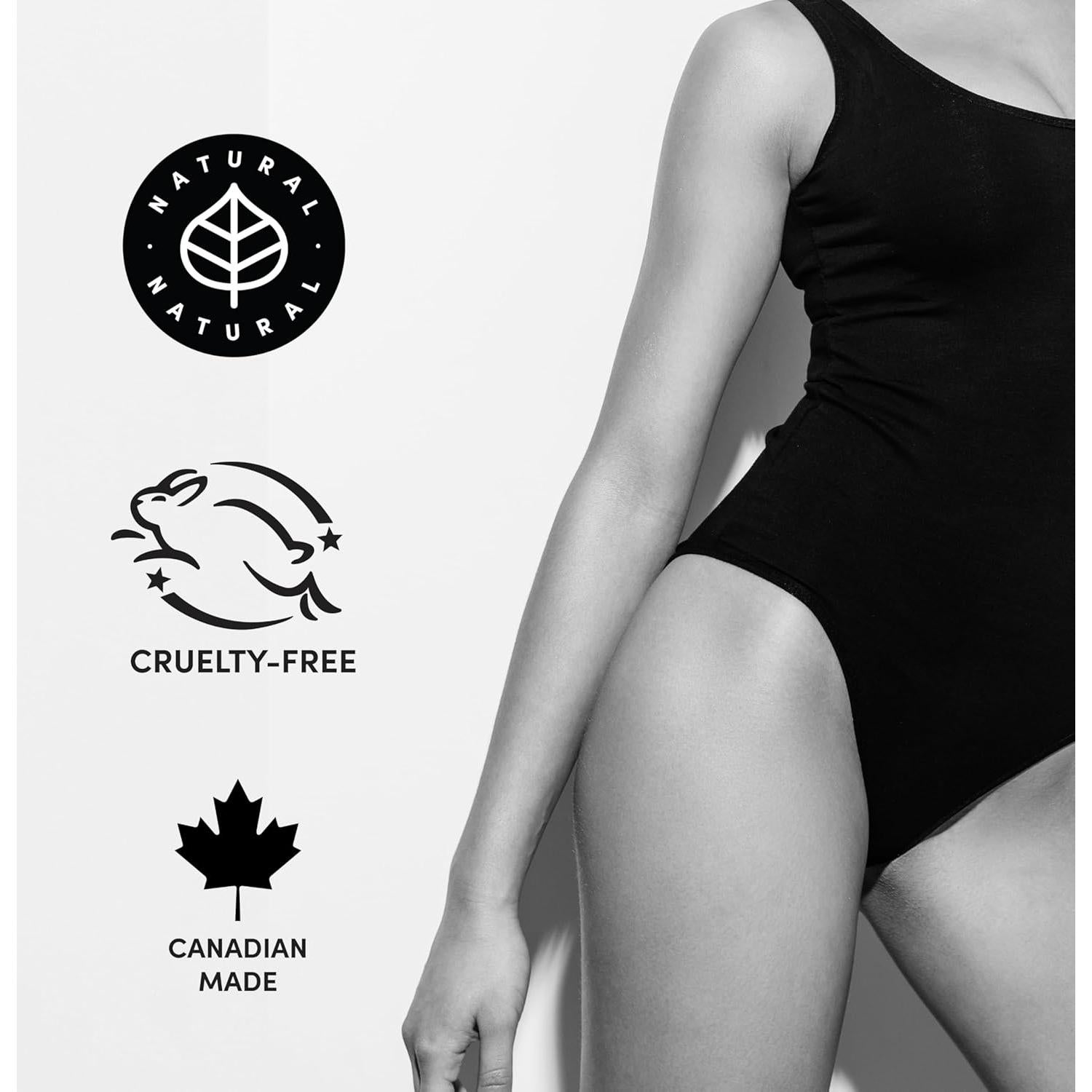 Kit de Cera para Piernas y Cuerpo Parissa 48 Tiras Biodegradables