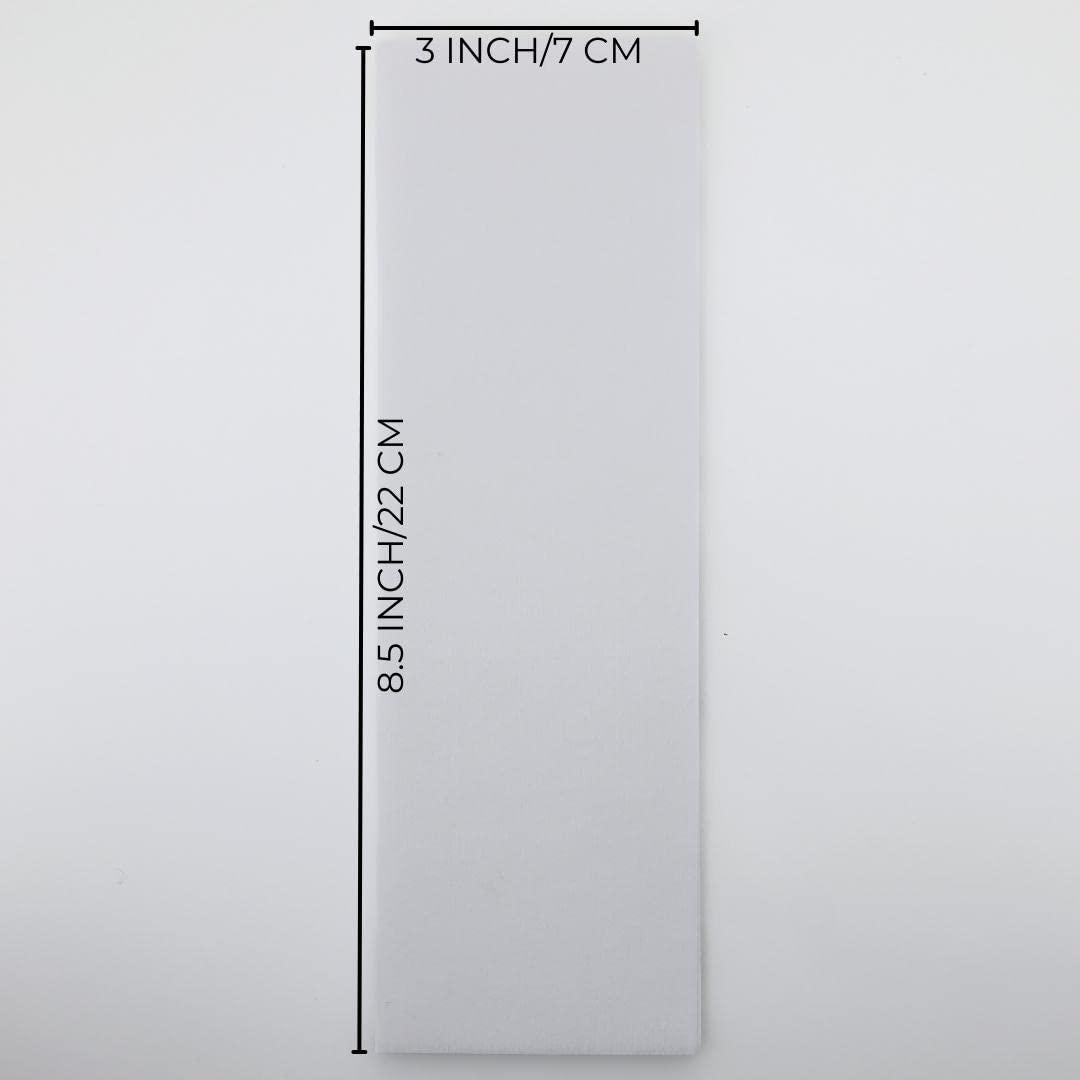 Tiras de Cera No Tejidas Omwah Beauty 200 Unidades 7,62x22,86cm