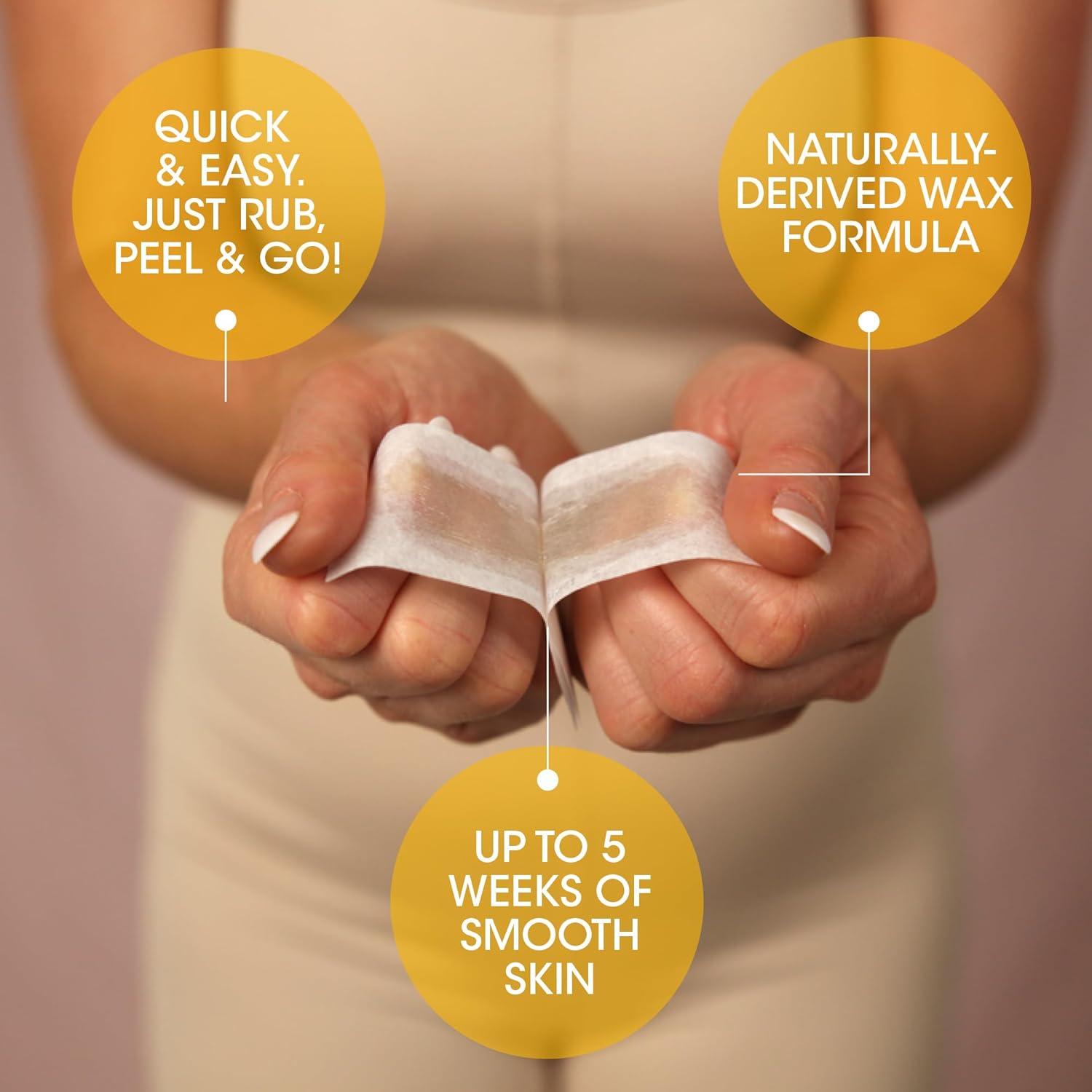 Cintas de Cera Facial Nad's - Natural 30 Cuentas